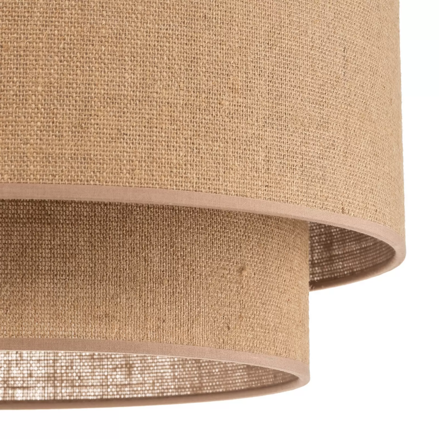 Jute Hanging lamp for Living Room | Jute Pendant light | Jute ceiling light -Tamish - Akway Lighting -> Pendant Lamp (Image 5