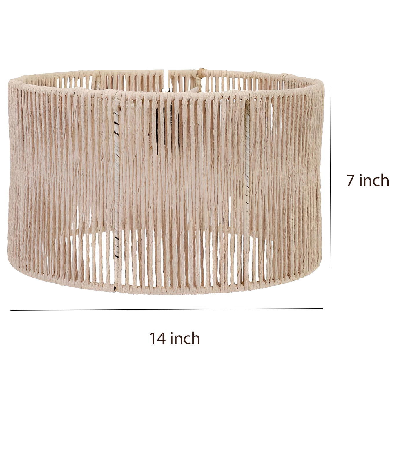 Rattan Seagrass Paper Raffia Kauna Grass Wicker Lamp Pendant Light-Allure