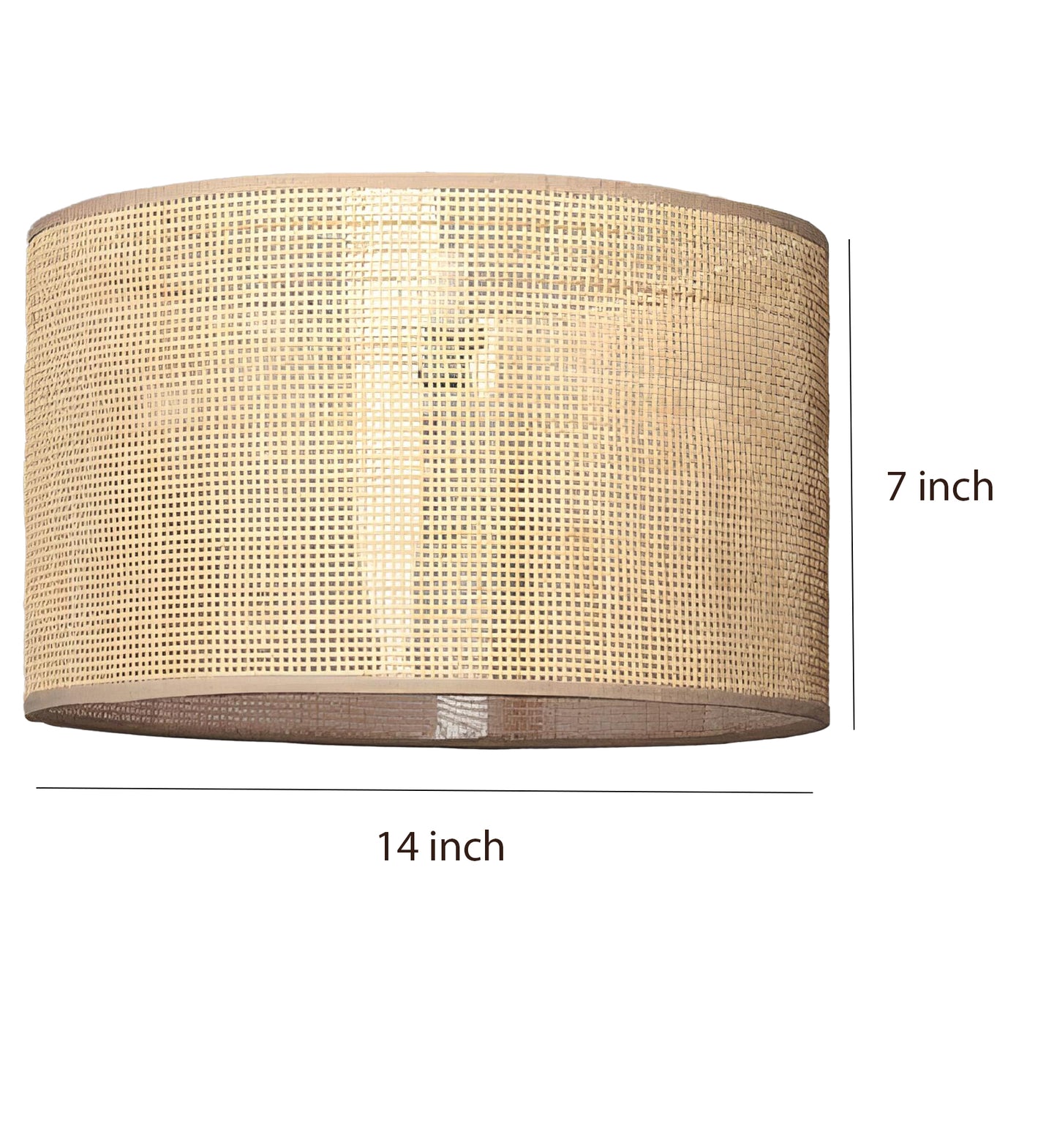 Bamboo Hanging lamp for Living Room | Rattan Pendant light | Cane ceiling light -Amania