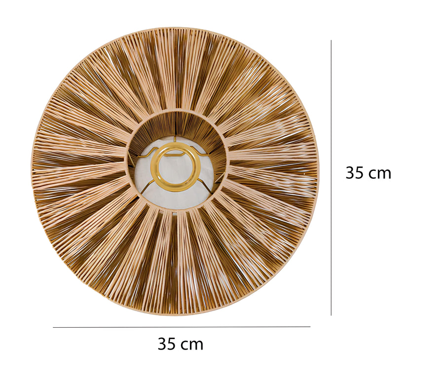 Bamboo Wall lamps For Living Room | Rattan Wall scones | Wicker Wall Lamps | Cane Wall Scones - Anant - Akway Lighting > Wall