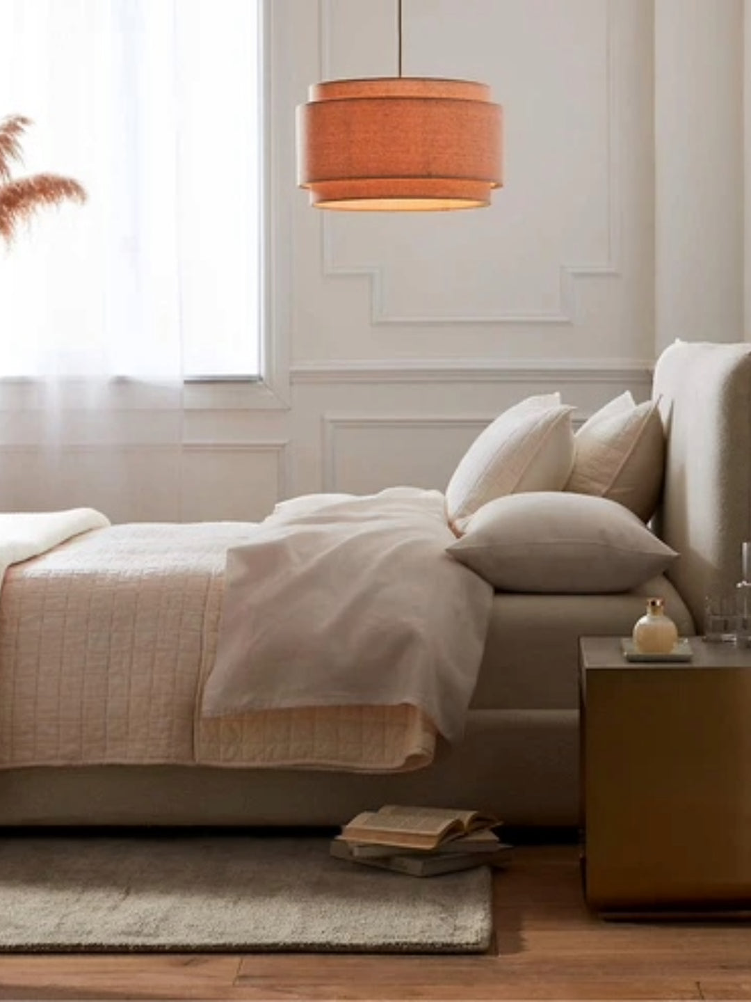 Bamboo Hanging lamp for Living Room | Rattan Pendant light | Cane ceiling light - Anay - Image 7