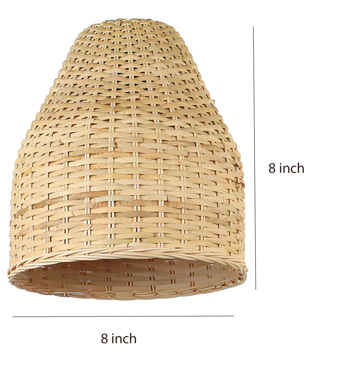 Bamboo Hanging lamp for Living Room | Rattan Pendant light | Cane ceiling light - Asher - Akway Lighting > Pendant Lights (Im