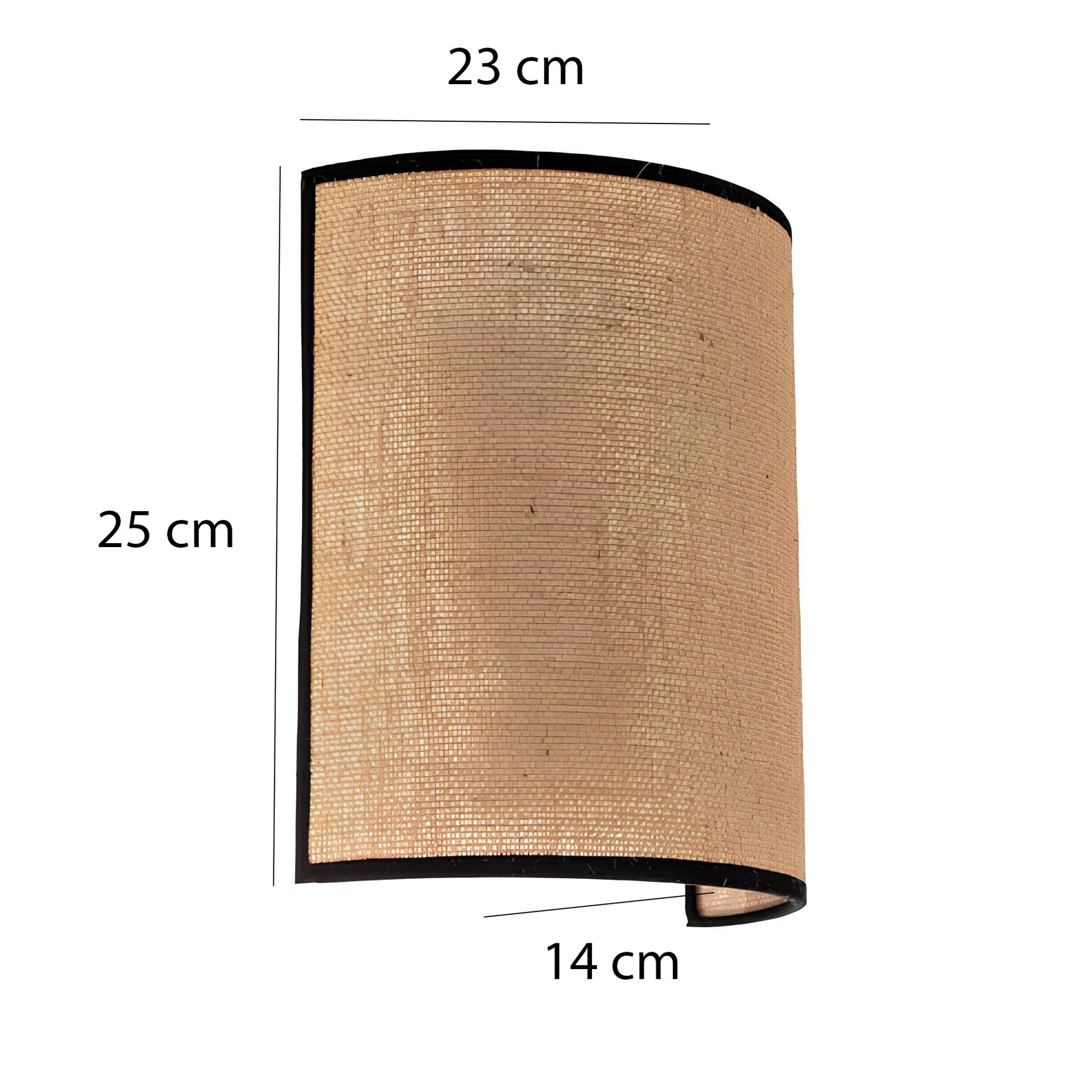 Jute Wall lamps For Living Room | Jute Wall scones | Jute Wall Lamps -Devyani - Akway Lighting > Wall Lamps & Sconces (Image