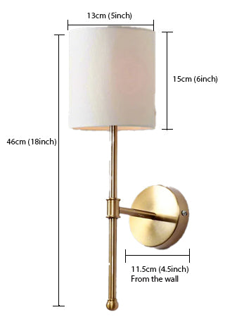 Modern Wall Lamp For Living Room | Antique Wall Lamp - Naina - Akway Lighting > Wall Lamps & Sconces (Image 3)