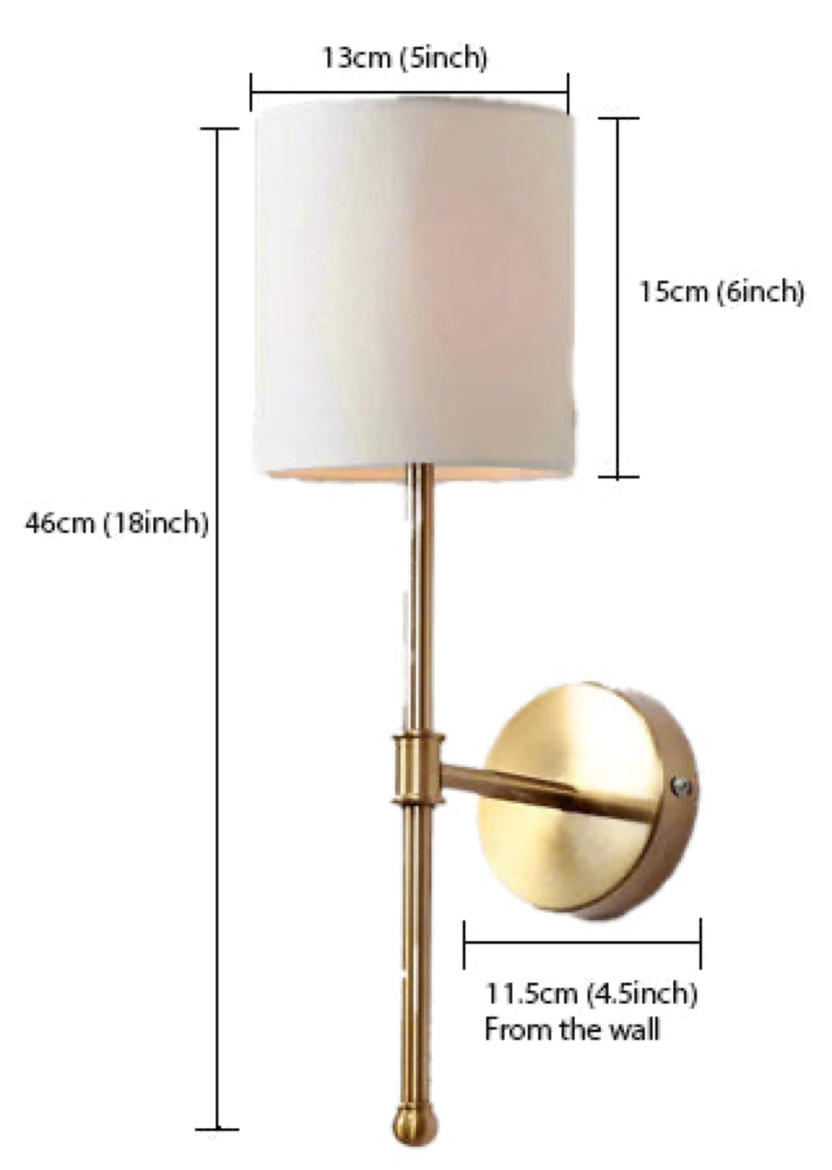 Modern Wall Lamp For Living Room | Antique Wall Lamp - Naina - Image 10