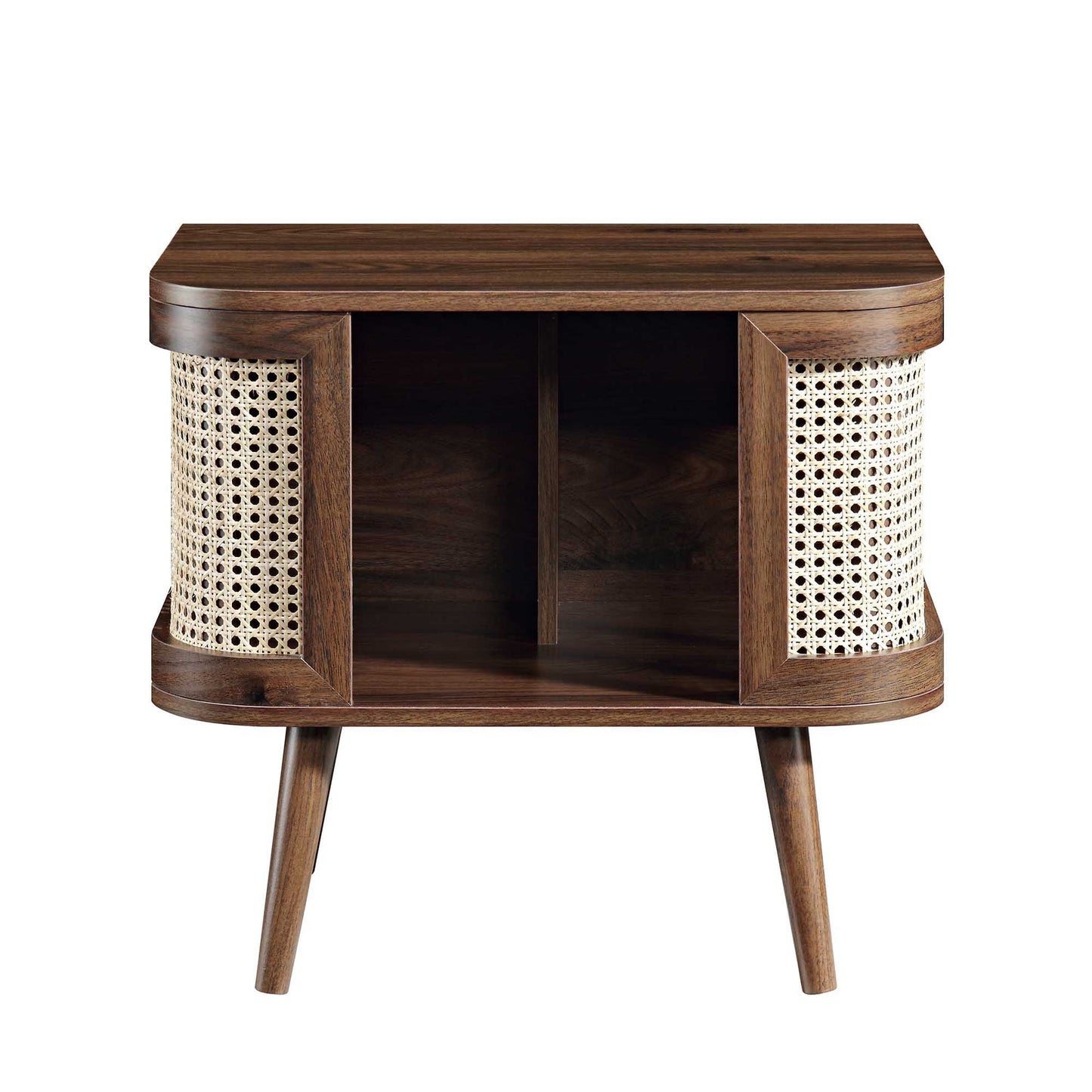 Mango Wooden Bedside Table | Modern Rattan Bedside Table - Firella - Akway Uncategorized (Image 7)