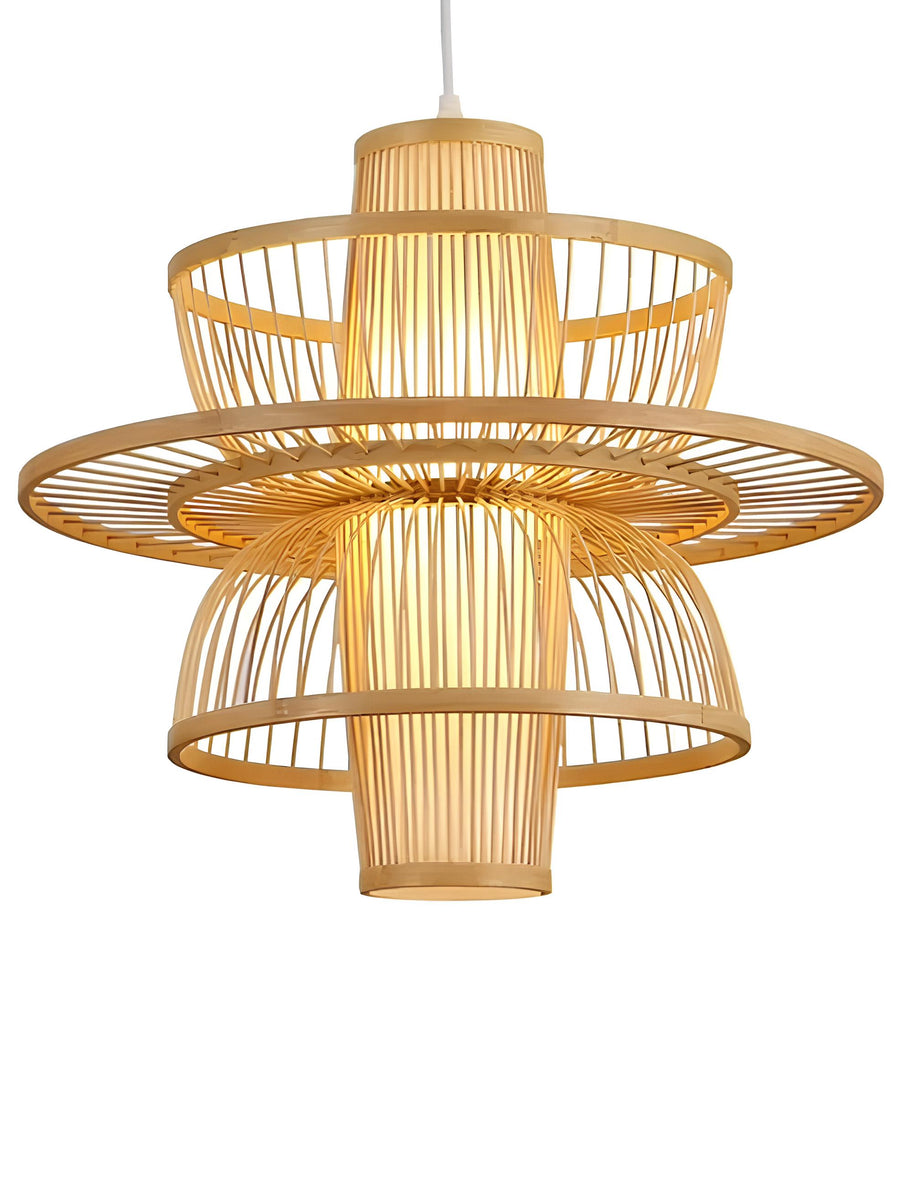Wicker Pendant Light for Living Room - Sey by Akway