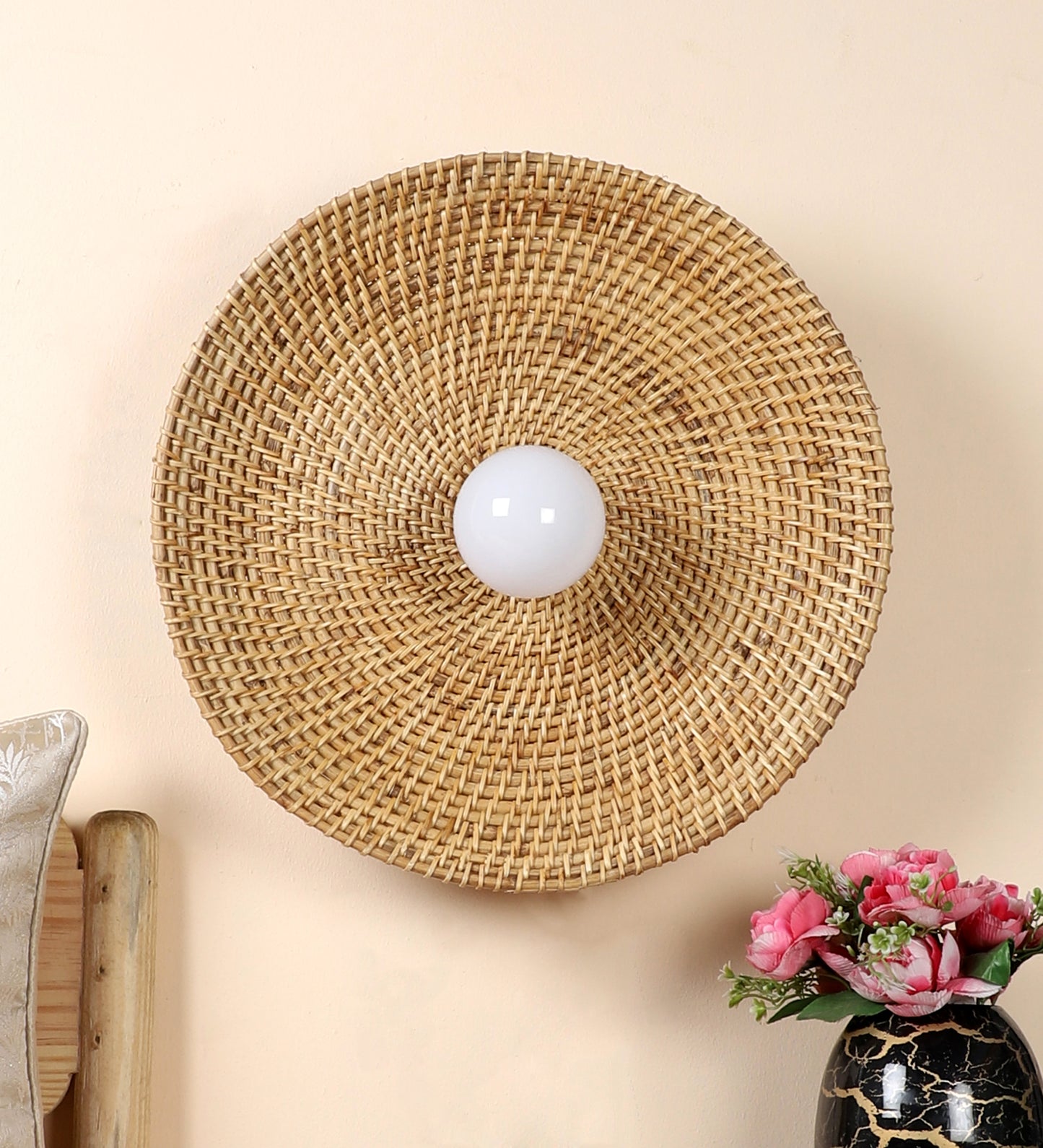 Modern Wall Lamp For Living Room | Art Deco Wall Light - Ramya - Akway Lighting > Wall Lamps (Image 3)