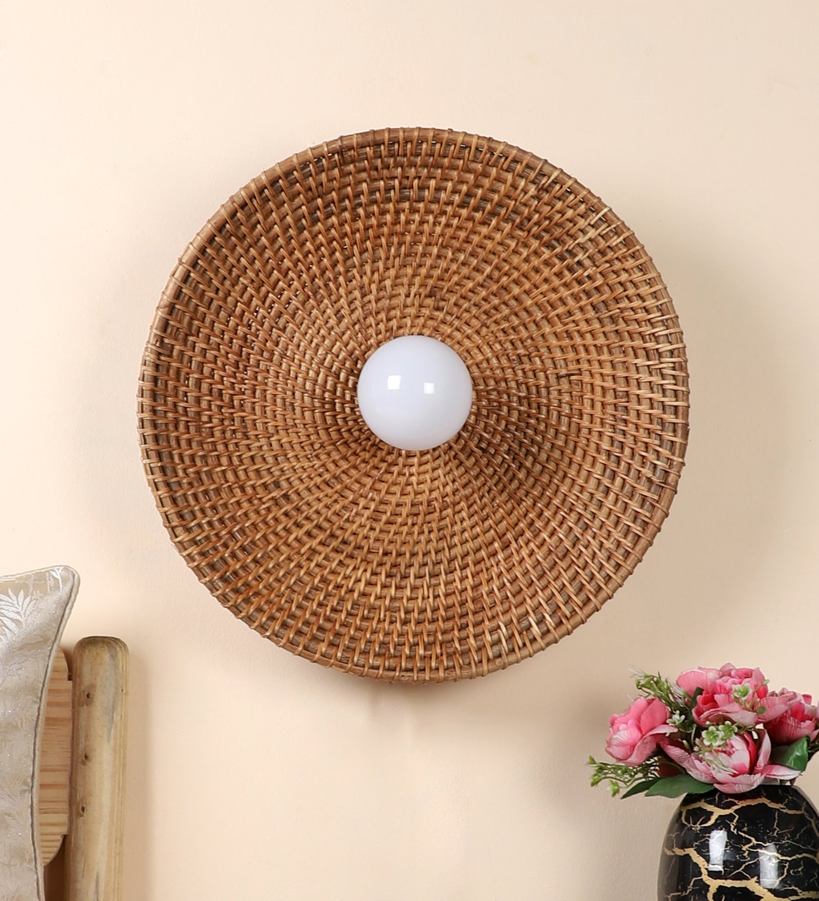 Modern Wall Lamp For Living Room | Art Deco Wall Light - Rittya - Akway Lighting > Wall Lamps (Image 7)