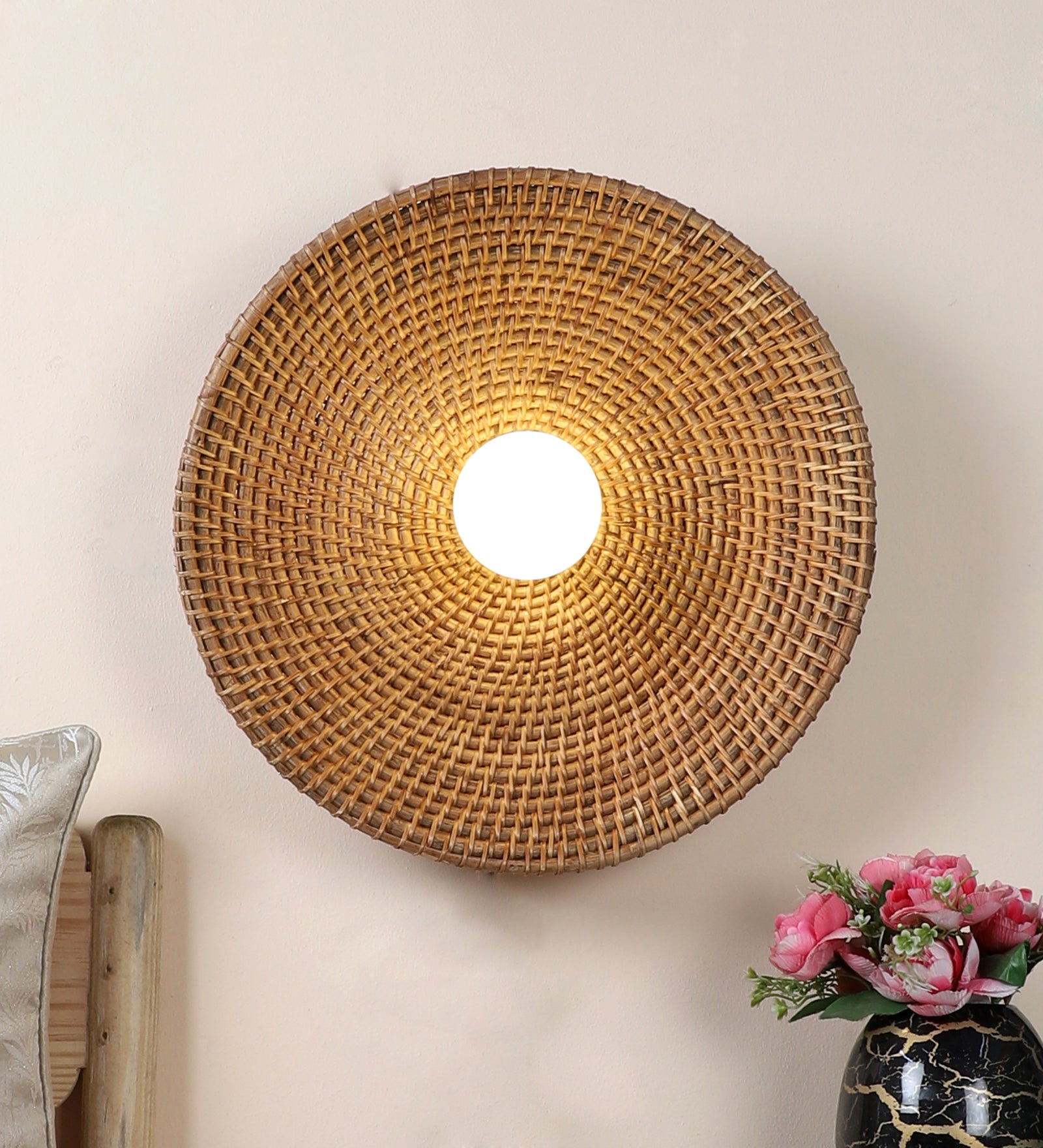 Modern Wall Lamp For Living Room | Art Deco Wall Light - Rittya - Akway Lighting > Wall Lamps (Image 3)