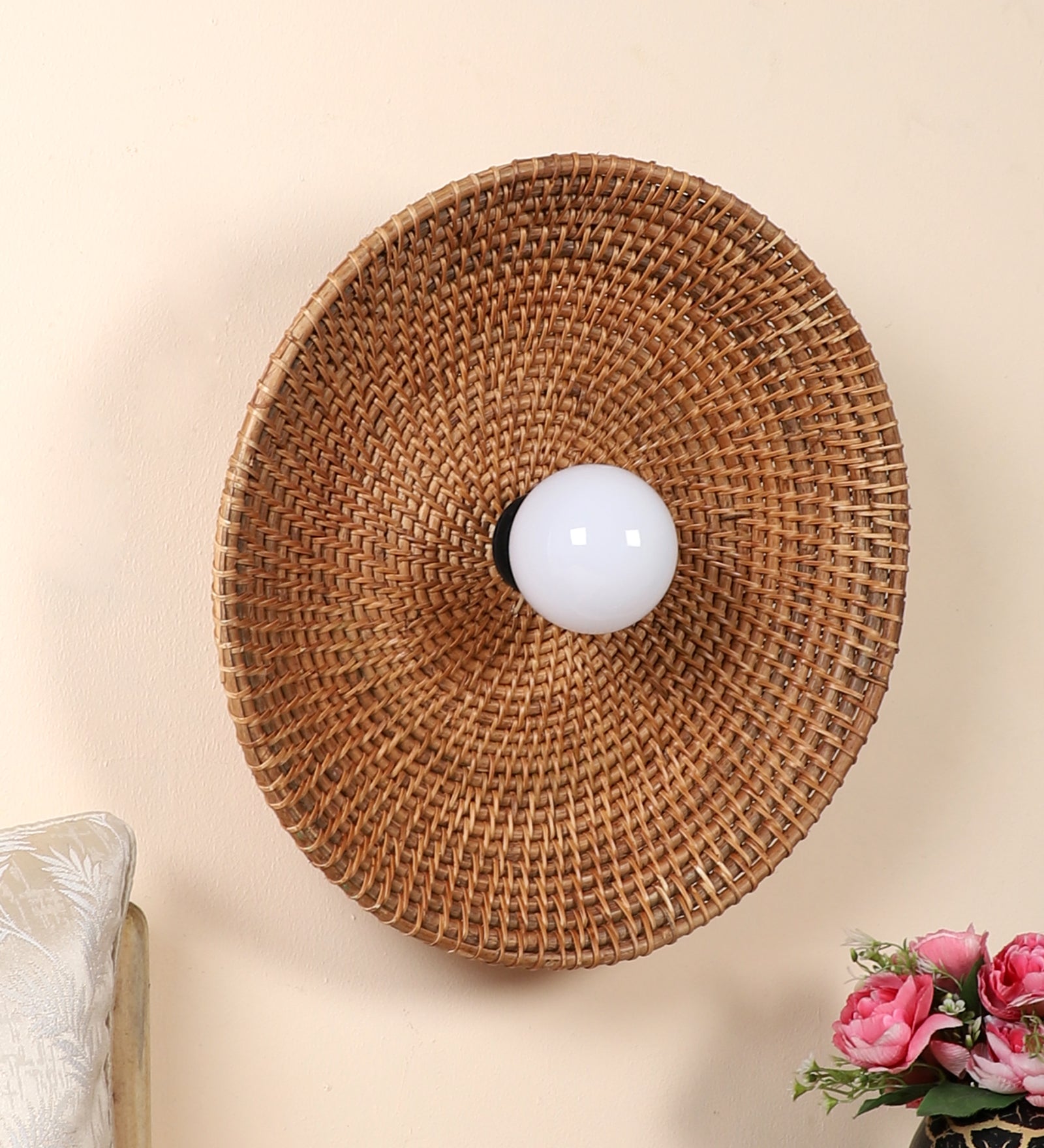 Modern Wall Lamp For Living Room | Art Deco Wall Light - Rittya - Akway Lighting > Wall Lamps (Image 1)