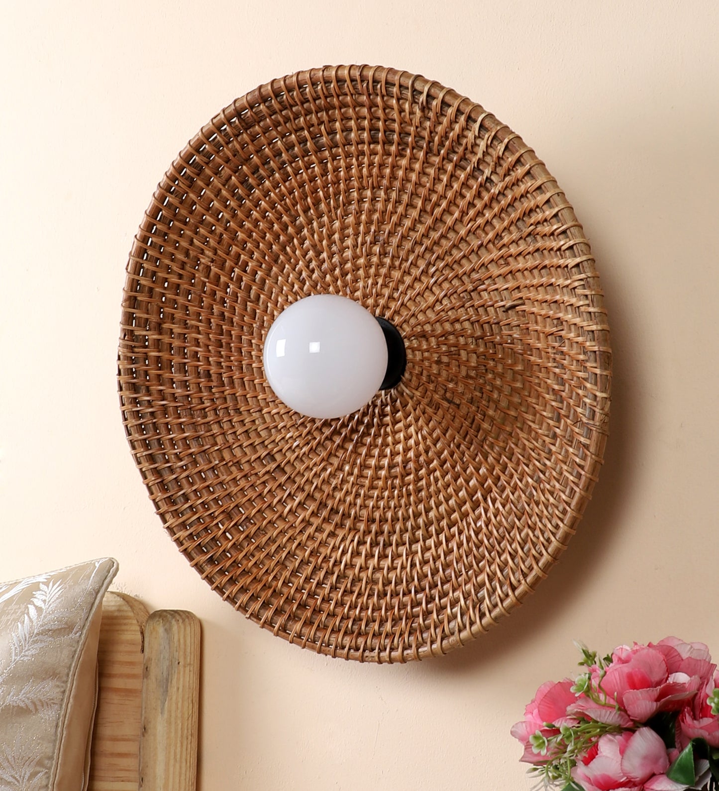 Modern Wall Lamp For Living Room | Art Deco Wall Light - Rittya - Akway Lighting > Wall Lamps (Image 6)