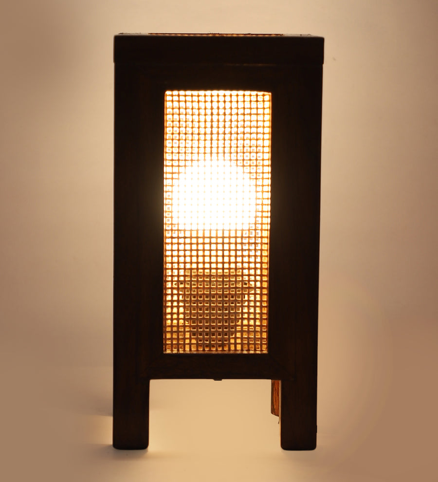 Bamboo Table Lamp for Living Room| Table Lamp - Ujjala by Akway