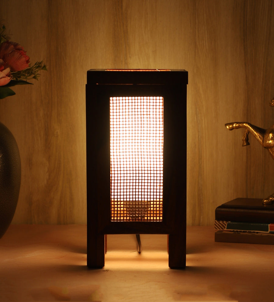 Bamboo Table Lamp for Living Room| Table Lamp -Hitesh by Akway
