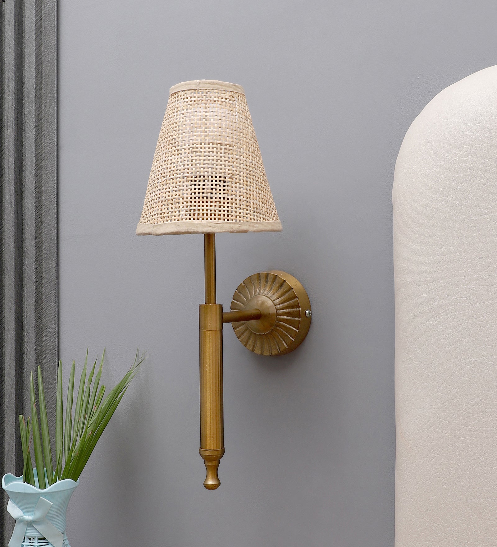 Modern Wall Lamp For Living Room | Art Deco Wall Light - Naaz - Akway Uncategorized (Image 2)