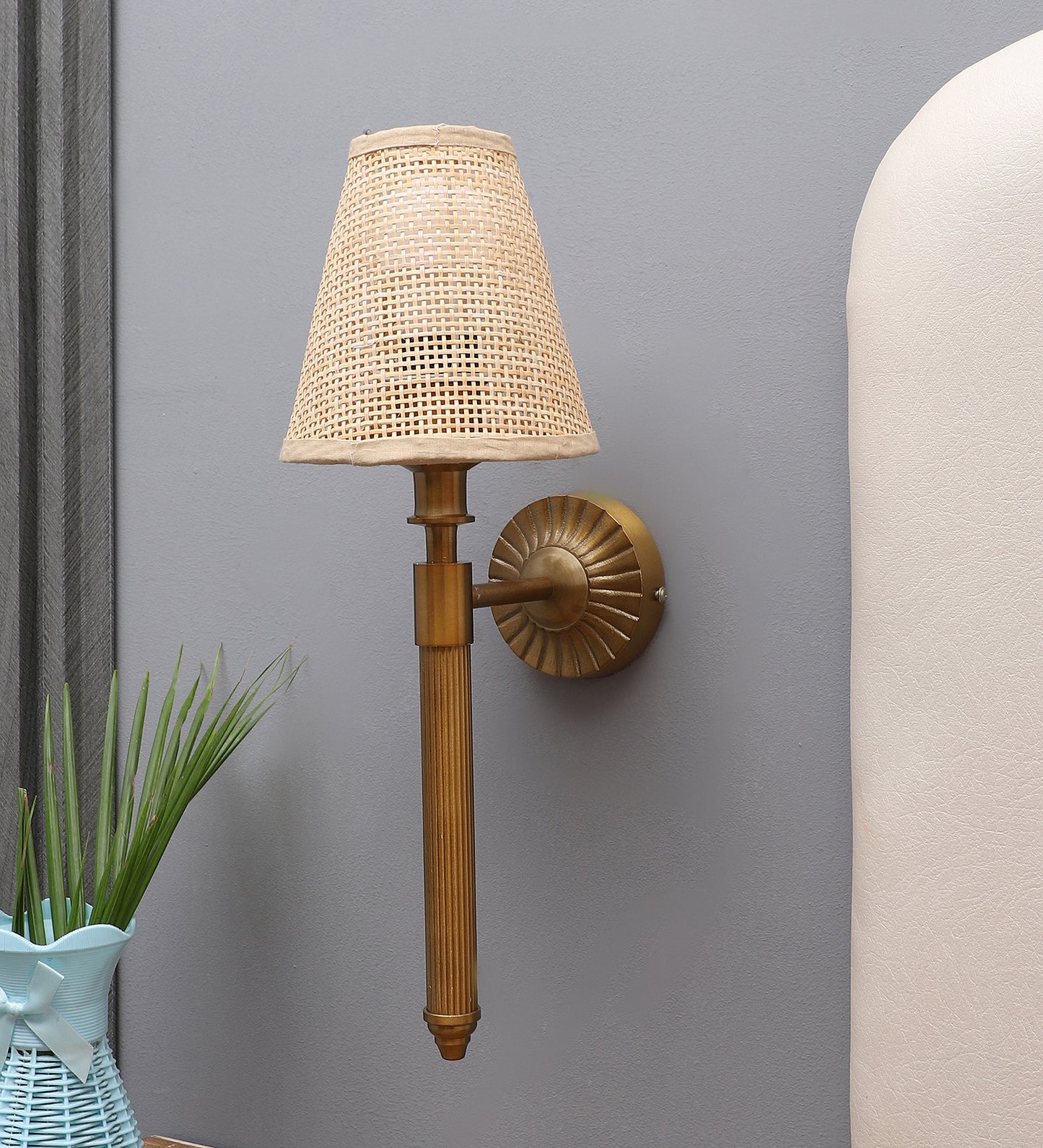 Modern Wall Lamp For Living Room | Art Deco Wall Light - Nehaal - Akway Uncategorized (Image 5)