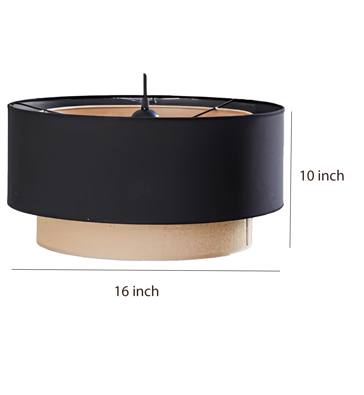 Jute Hanging Lamp | Boho Pendant Lamp for Bedroom - Keya - Akway Home > Ceiling Lights (Image 8)