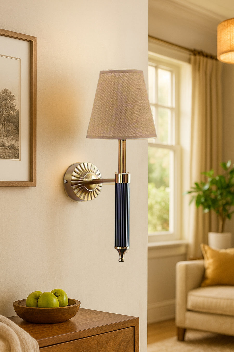 Modern Wall Lamp For Living Room | Art Deco Wall Light - Pahal by Akway - Image 2