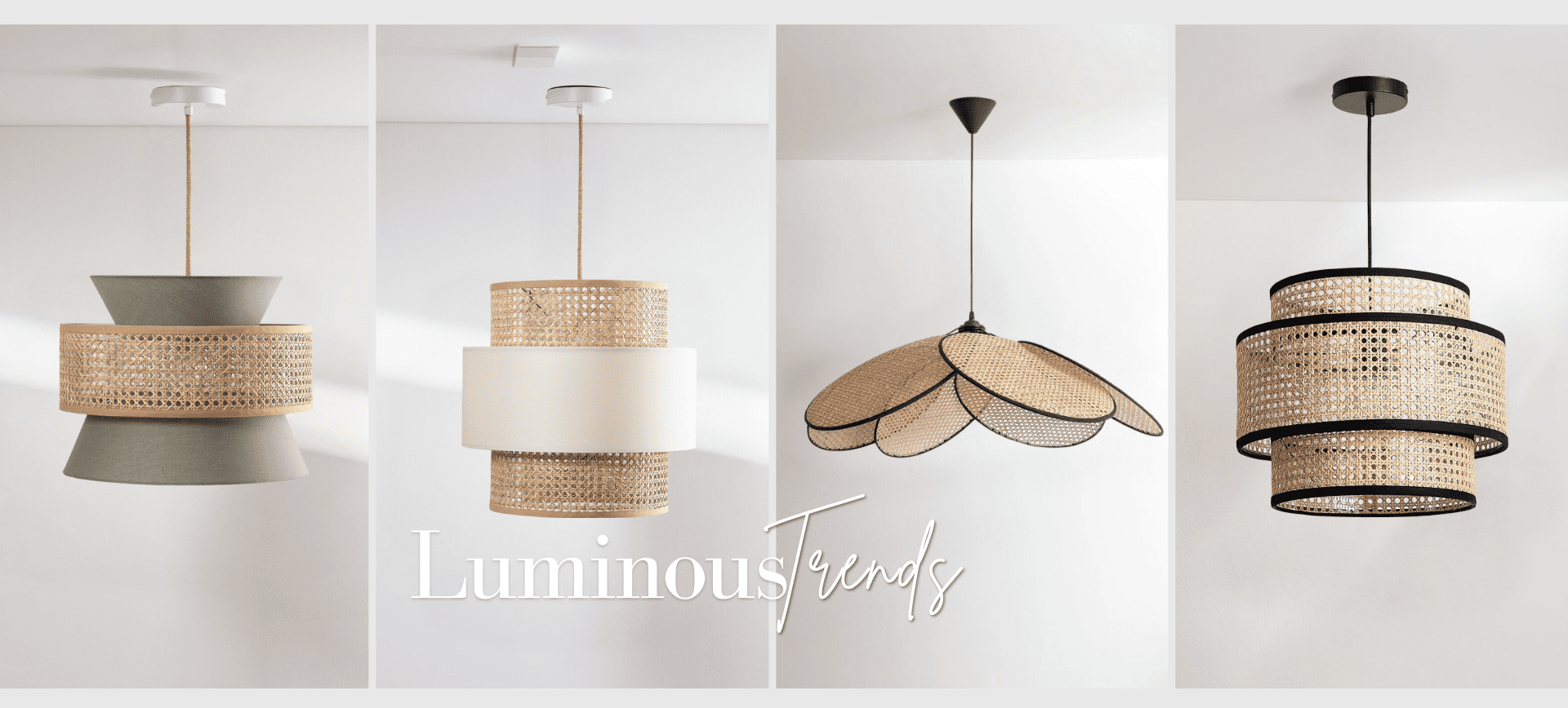 Rattan Lamps By Akway