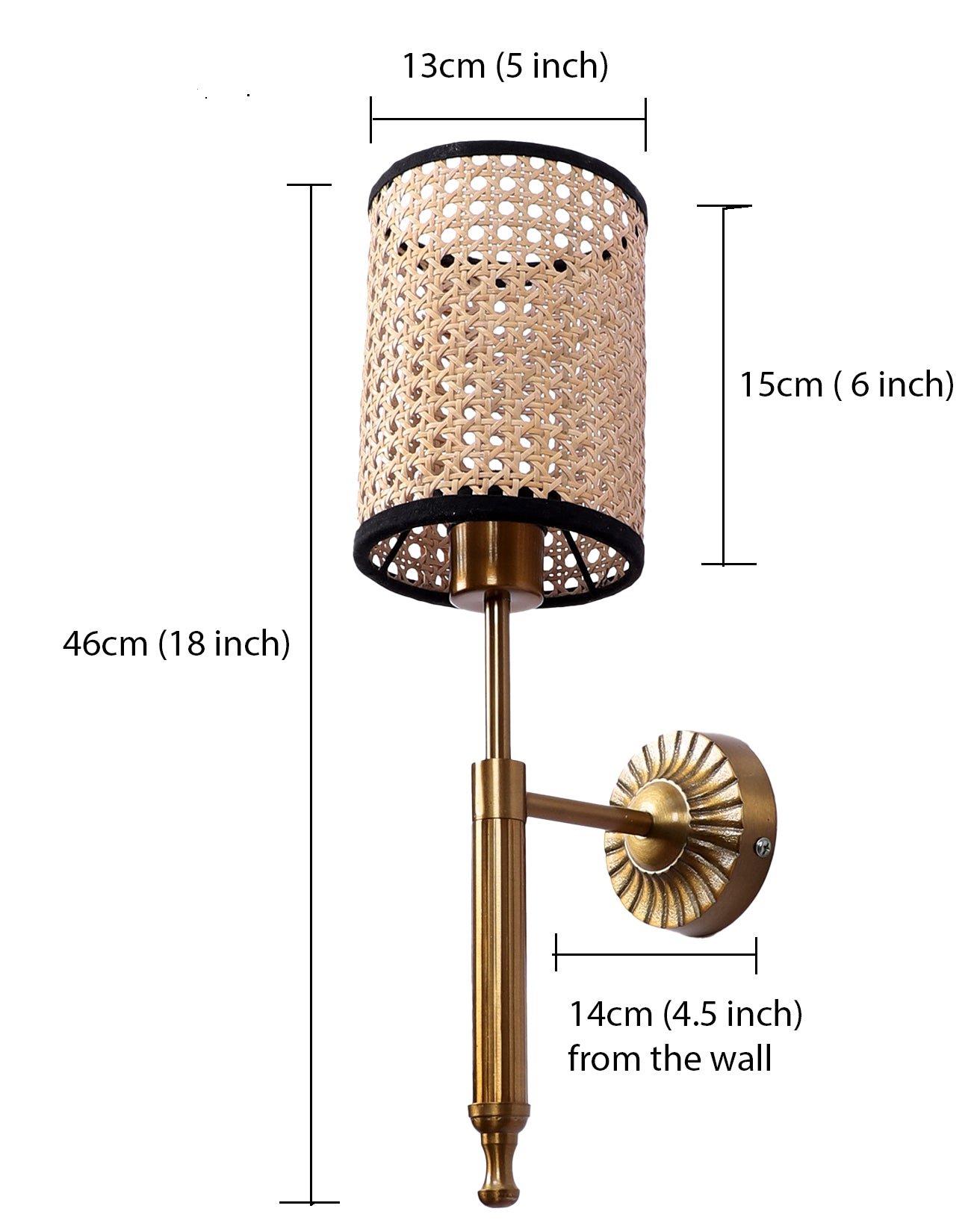 Modern Wall Lamp For Living Room | Art Deco Wall Light - Rein - Akway Uncategorized (Image 3)