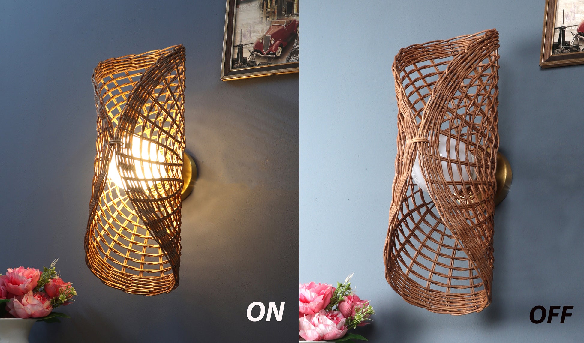 Modern Wall Lamp For Living Room | Art Deco Wall Light - Lilley - Akway Lighting > Wall Lamps (Image 3)