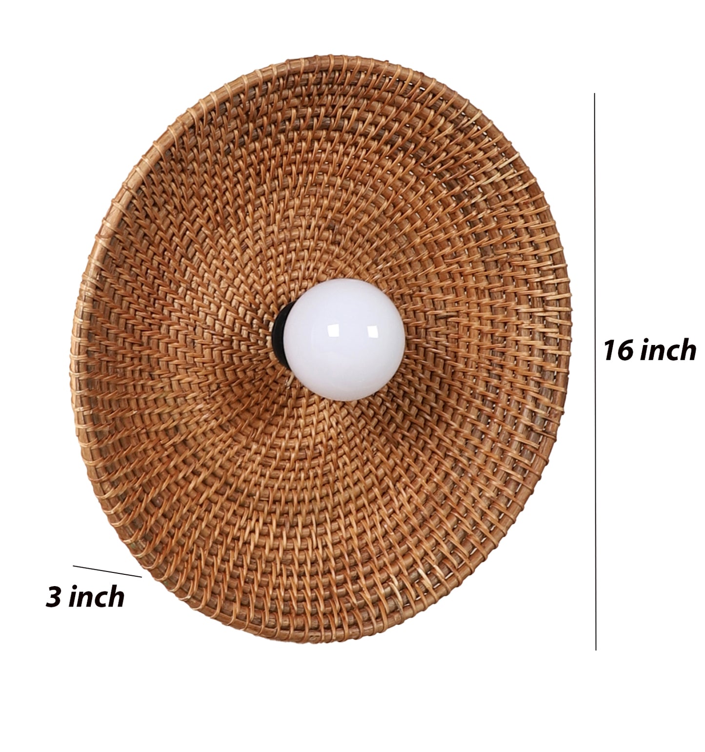 Modern Wall Lamp For Living Room | Art Deco Wall Light - Rittya - Akway Lighting > Wall Lamps (Image 5)