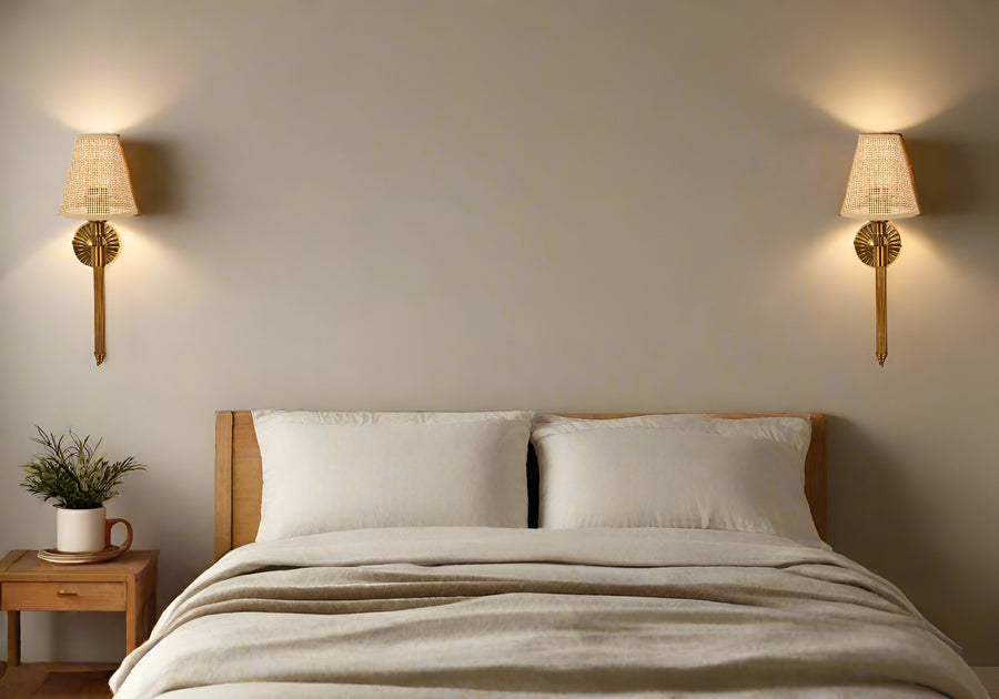 Modern Wall Lamp For Living Room | Art Deco Wall Light - Nehaal - Akway Uncategorized (Image 4)