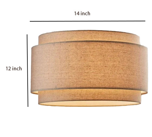 Bamboo Hanging lamp for Living Room | Rattan Pendant light | Cane ceiling light - Anay - Image 9