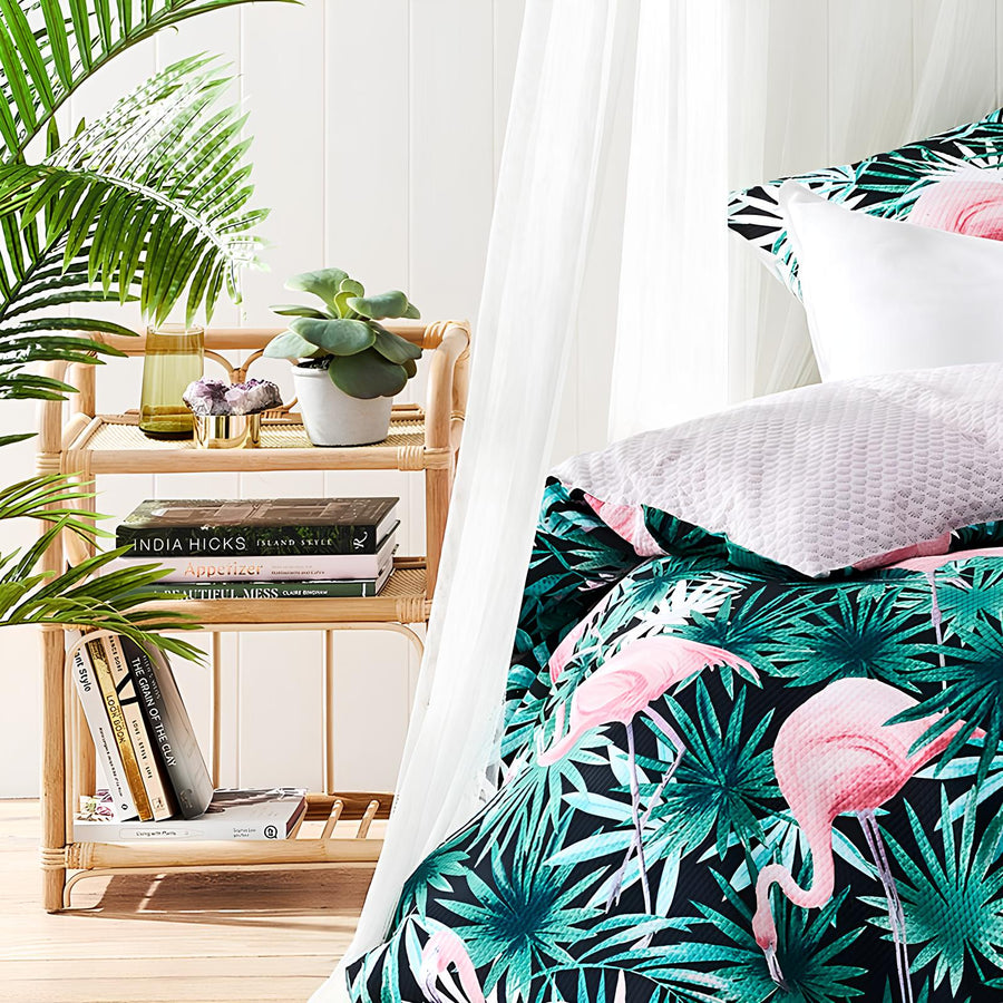 Rattan Bedside Table | Cane Side table | Bamboo table - Anala - Akway Uncategorized (Image 2)