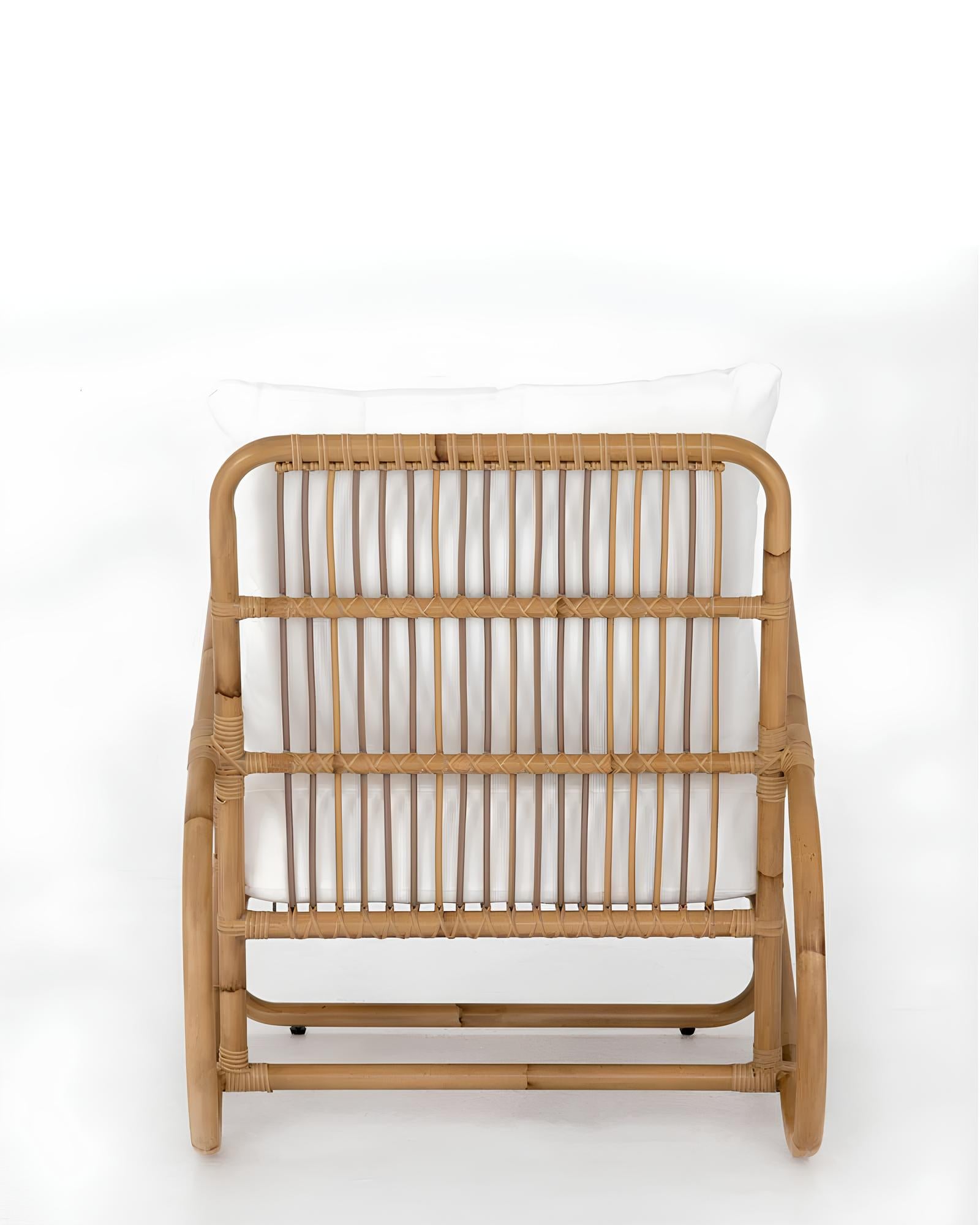 Cane chairs for Lounge | Bamboo Chairs for Living rooms- Anaisha - Akway