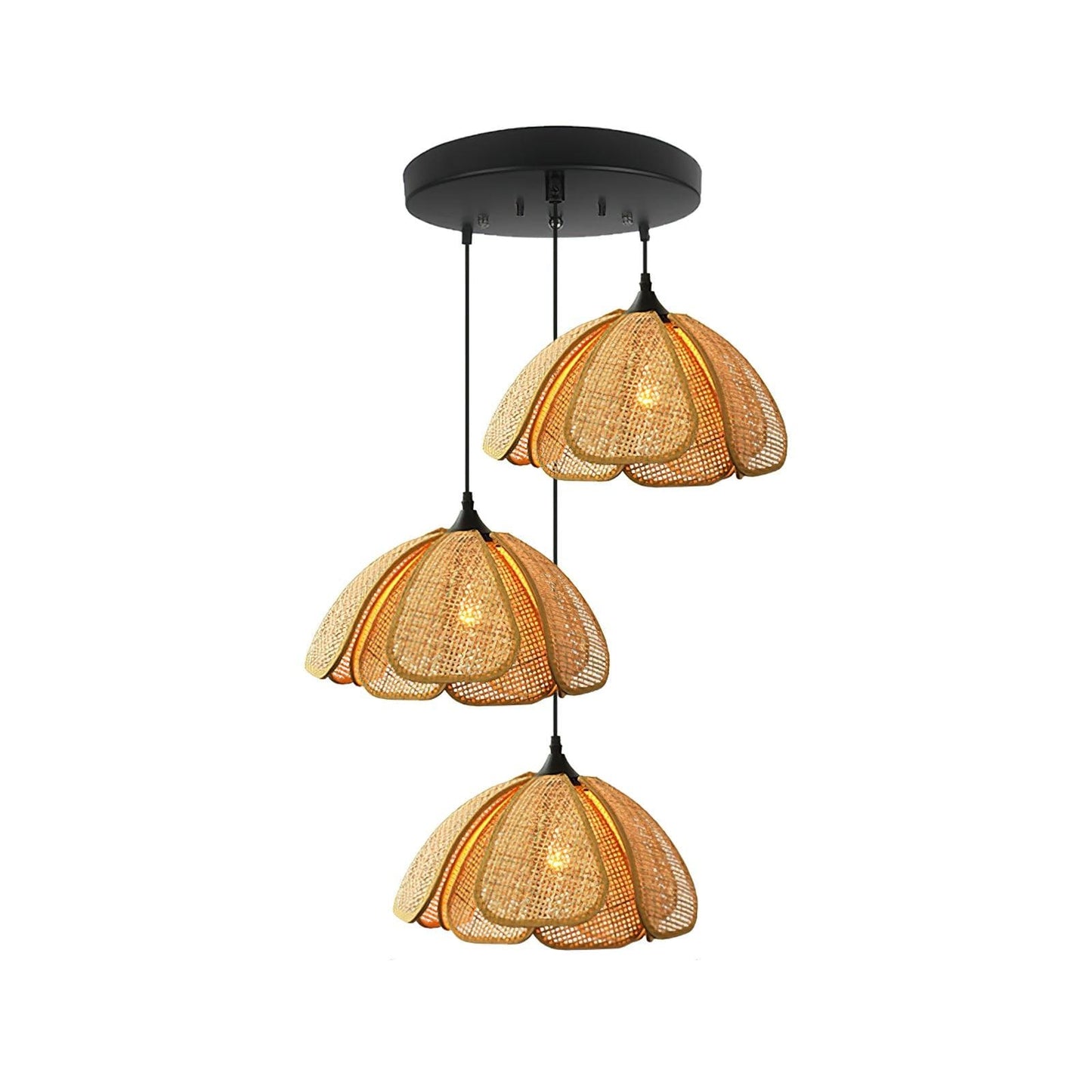 Rattan Hanging Light for Living Room - GALVIN