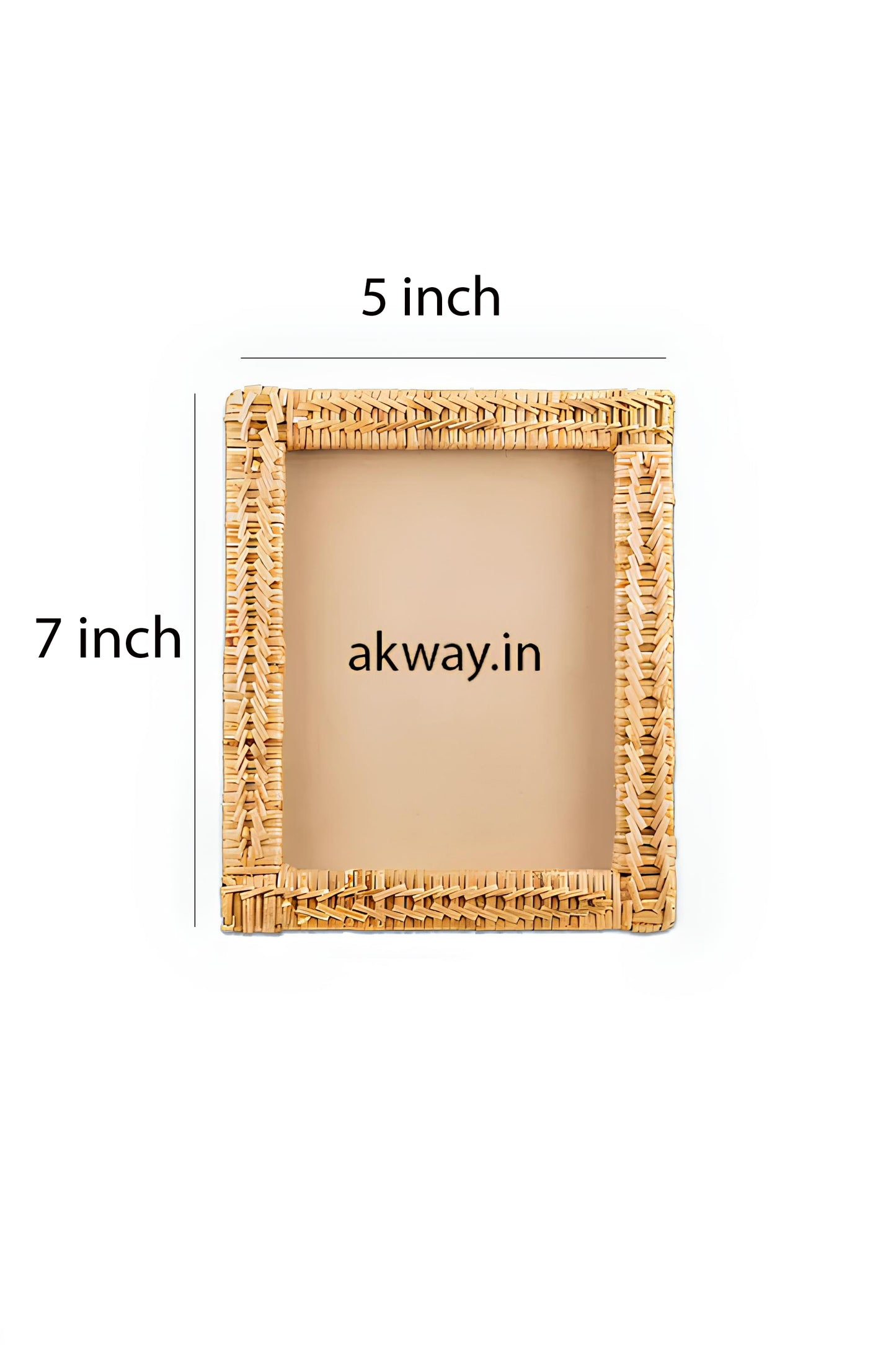 Rattan Photo Frame | Cane Photo Frame | Bamboo Photo Frame - Anala