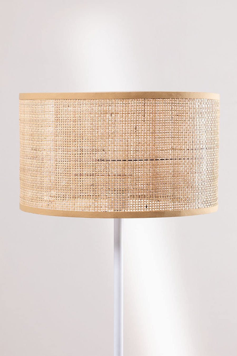 AKWAY Rattan Cane Webbing Floor Lamp Bamboo Floor Lamp for Living Room Cane Floor Lamp Standing Lamp Wooden Standing lamp...