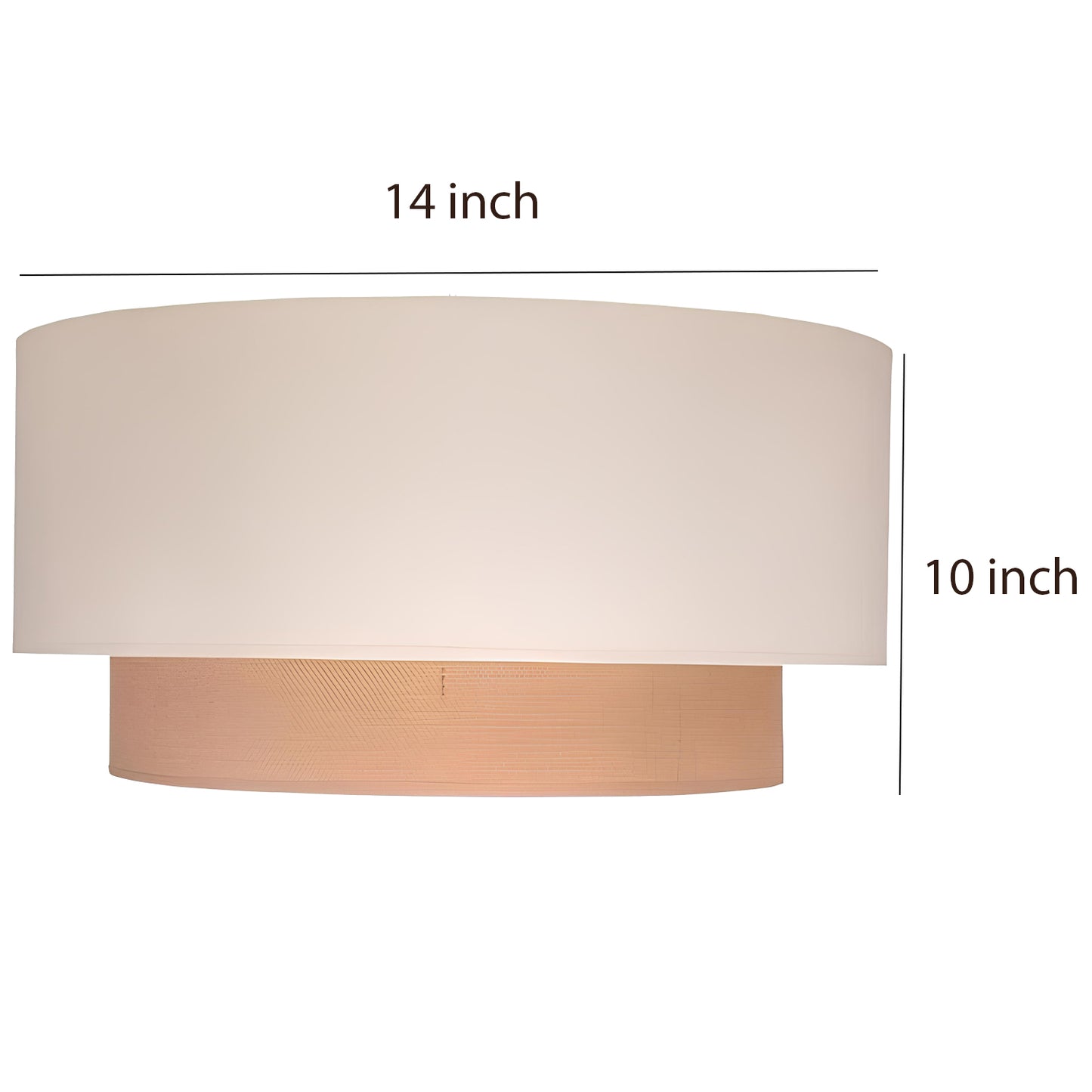 Jute Hanging lamp for Living Room | Jute Pendant light | Jute ceiling light -Tejas