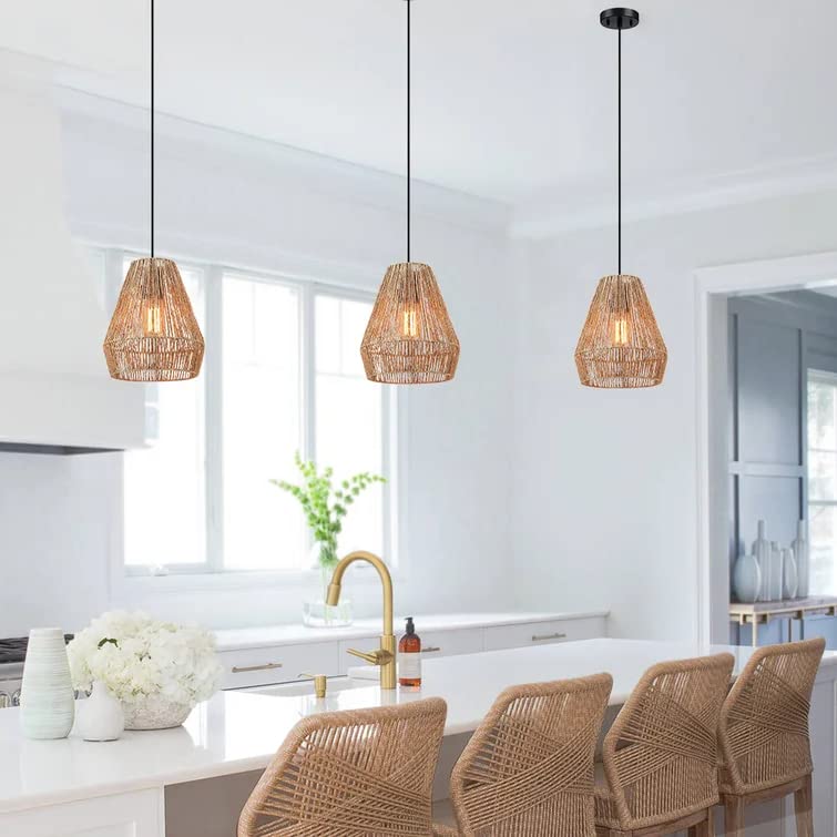 Seagrass Pendant Light for Living Room - Aksana by Akway