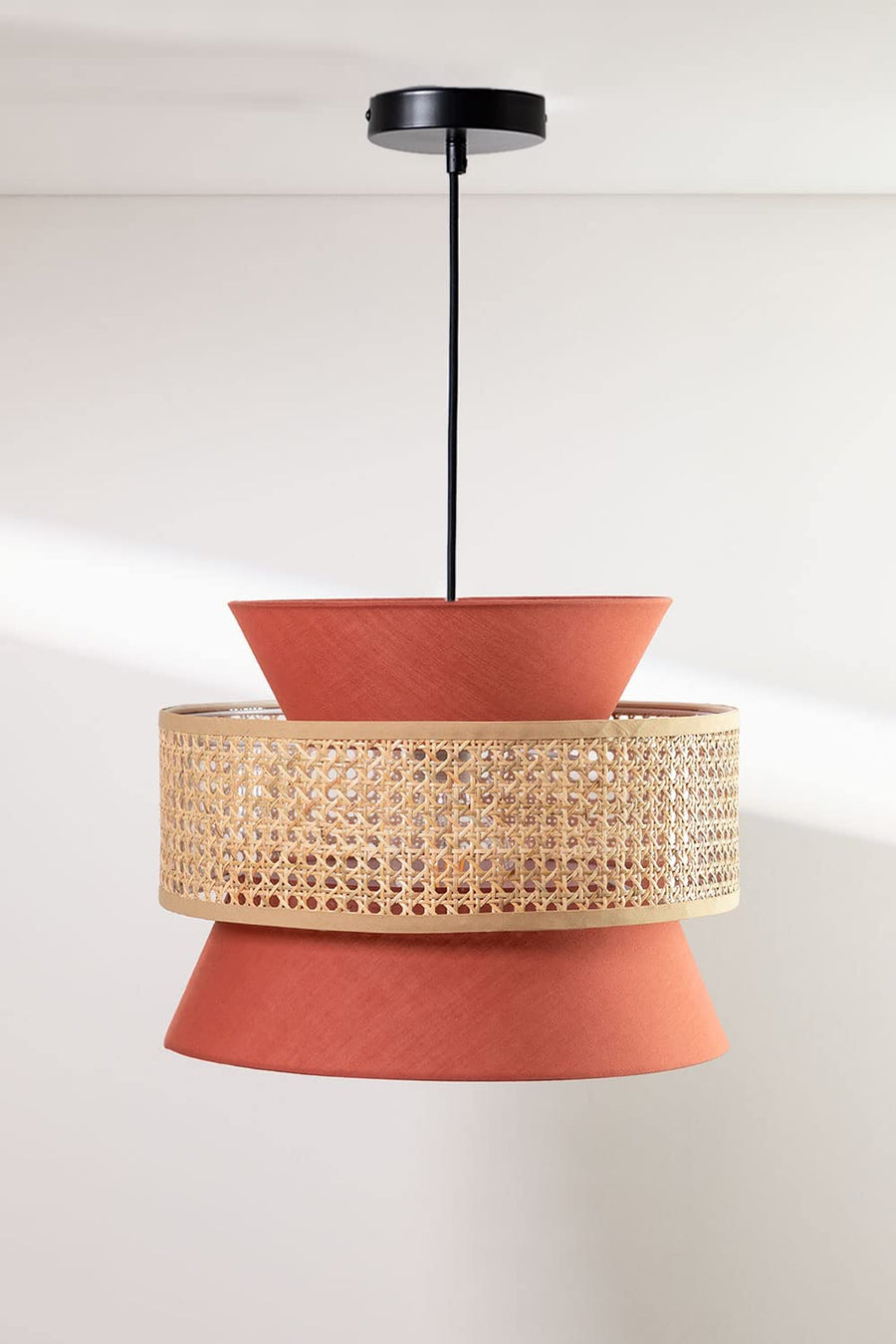 Bamboo Ceiling Light for Living Room - Aiden by Akway