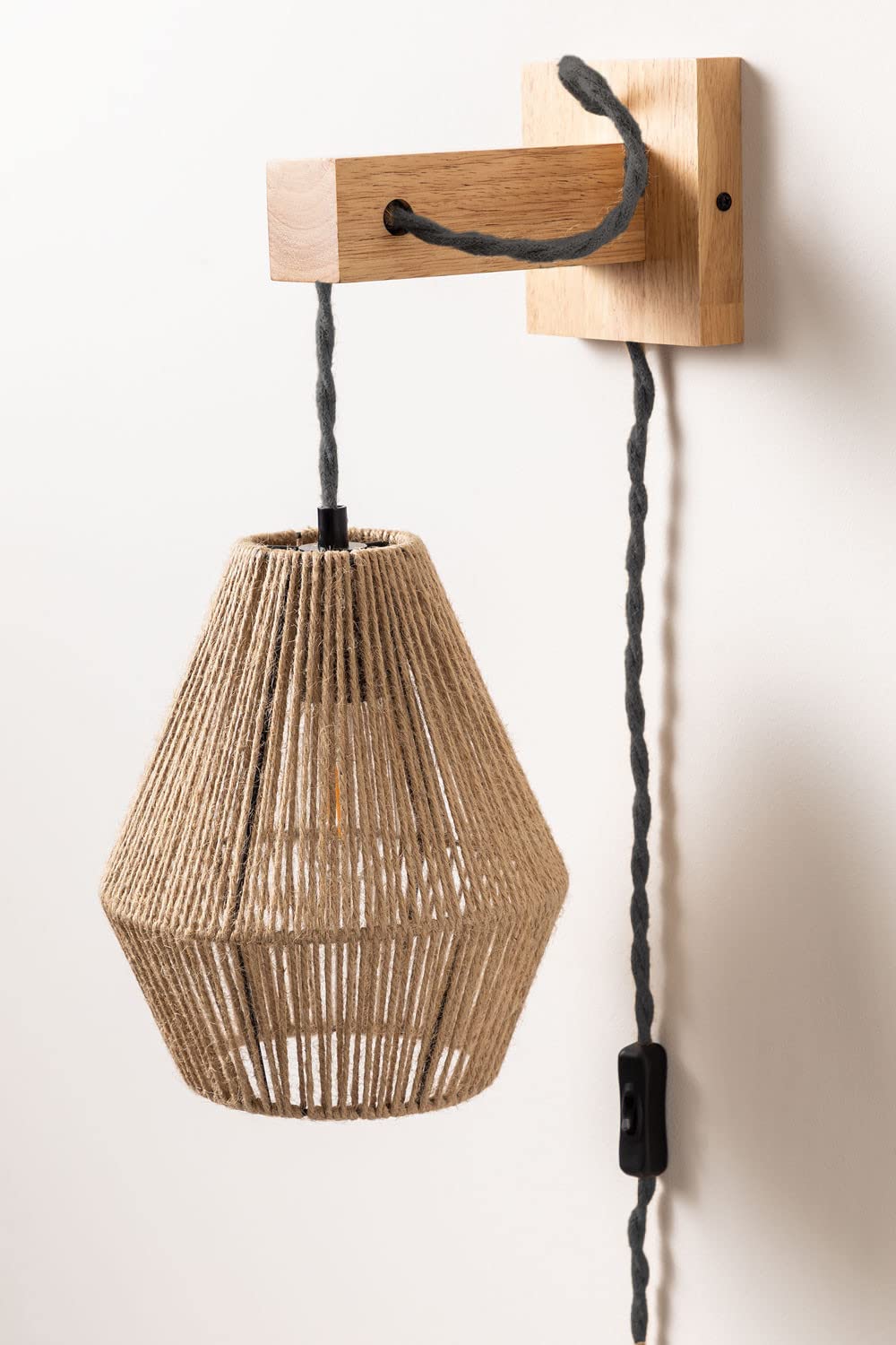 Bamboo Wall lamps For Living Room | Rattan Wall scones | Wicker Wall Lamps | Cane Wall Lamps - Anala - Akway Lighting > Wall