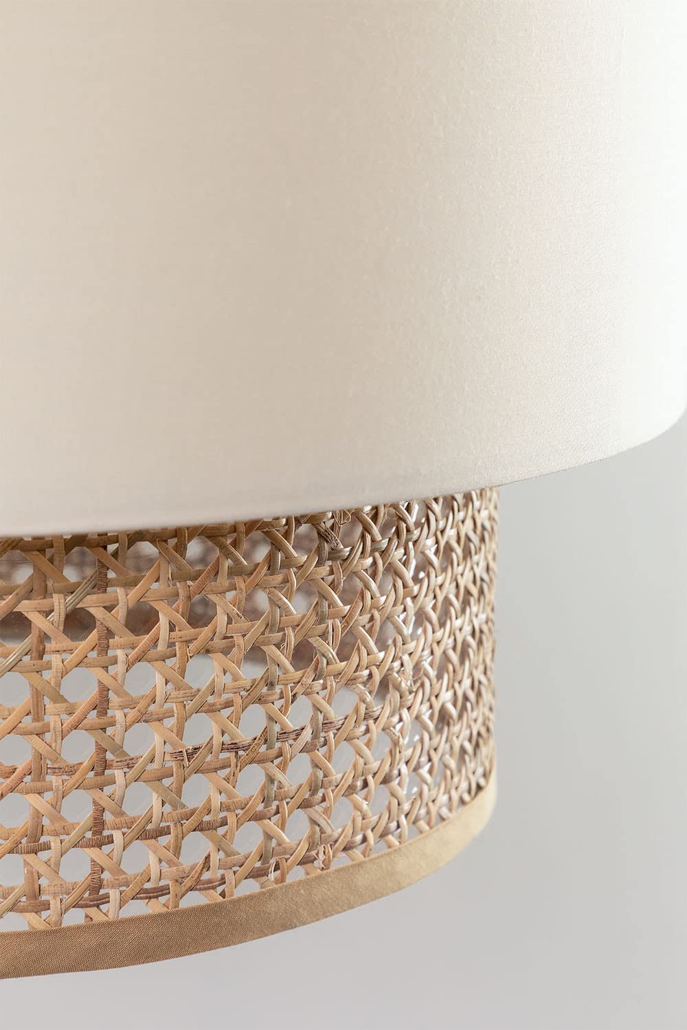Bamboo Hanging lamp for Living Room | Rattan Pendant light | Cane ceiling light - Agata - Akway Lighting > Pendant Lights (Im