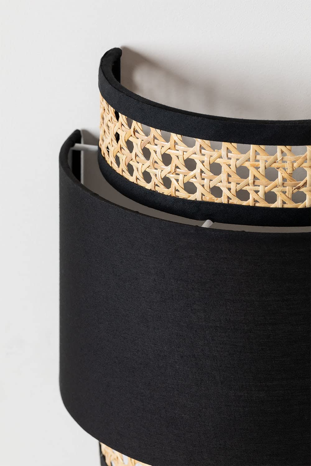 Bamboo Wall lamp for Living Room | Rattan Pendant light |Cane Webbing Wall Lamps-Aruna - Akway Lighting > Wall Lamps & Sconce