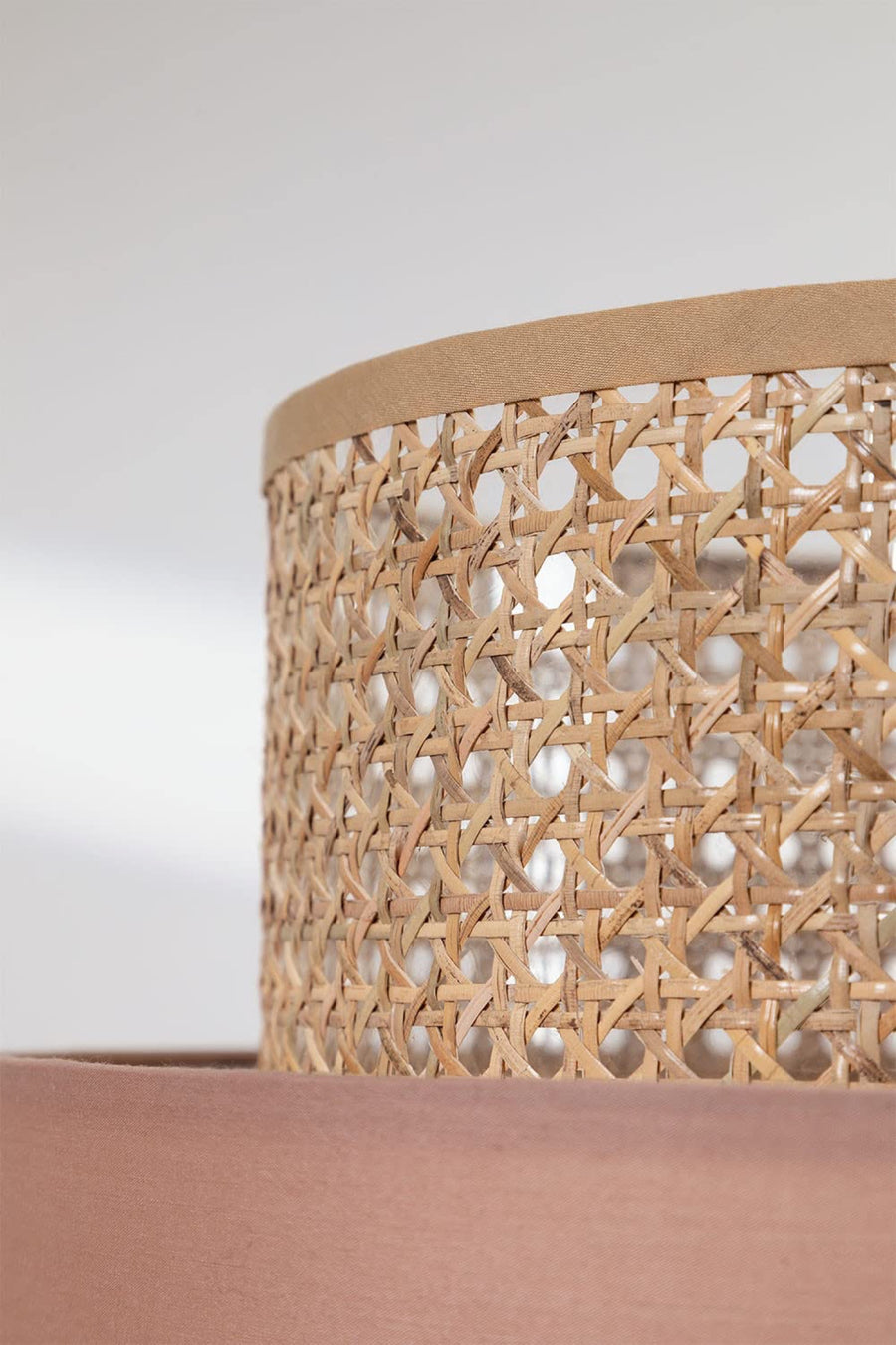 Bamboo Ceiling Light for Living Room - Addison by Akway