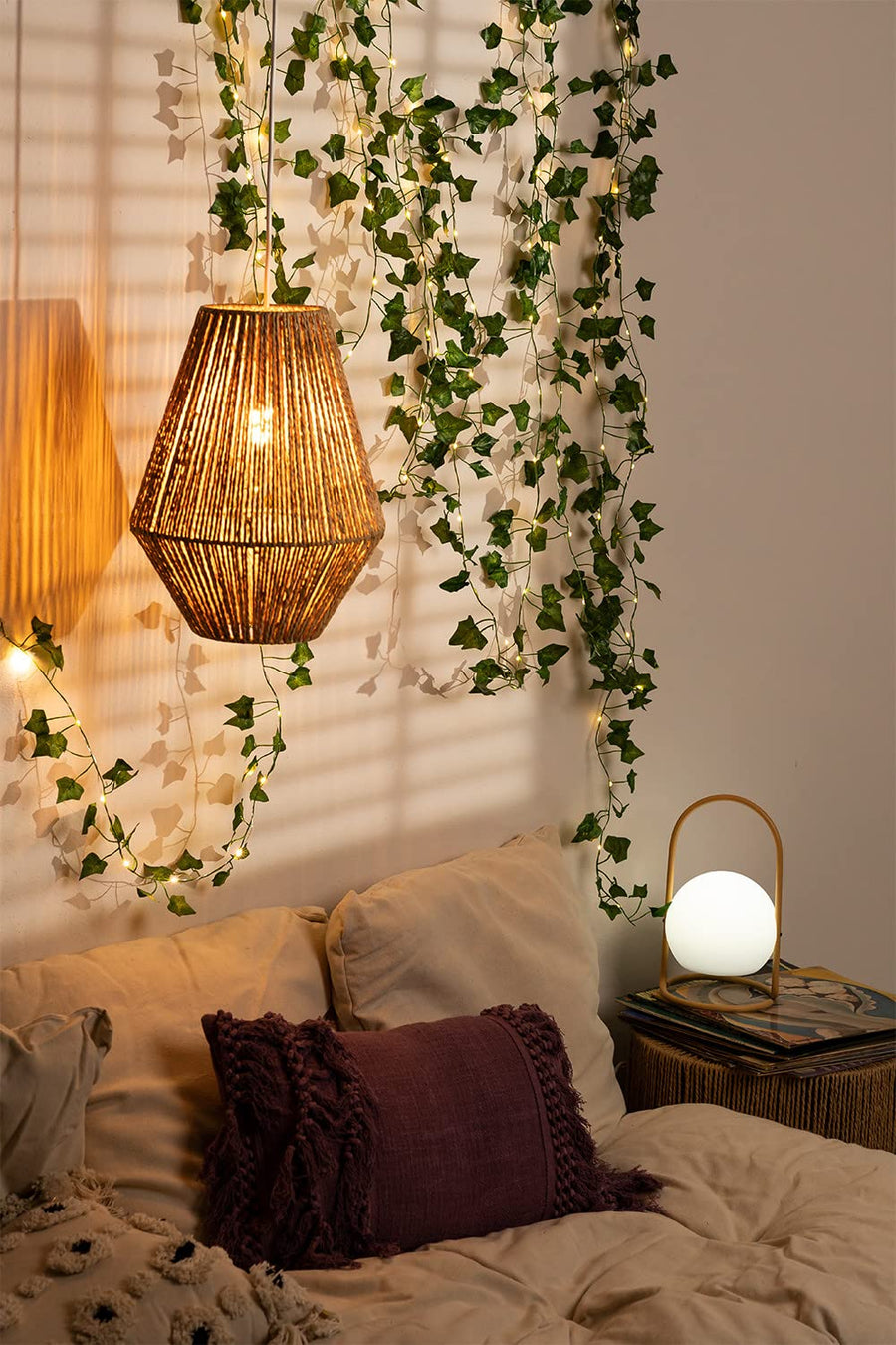 Seagrass Pendant Light for Living Room - Aksana by Akway