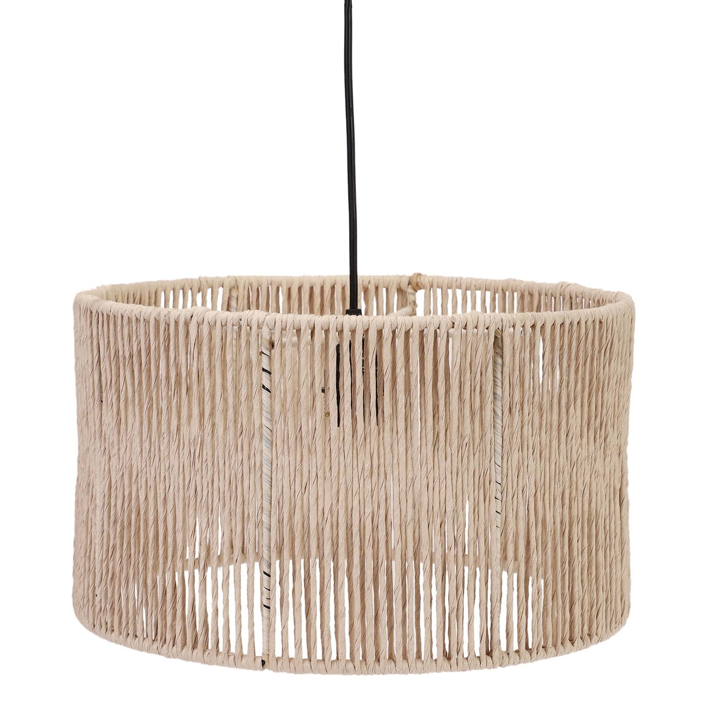 Rattan Seagrass Paper Raffia Kauna Grass Wicker Lamp Pendant Light-Allure - Akway Home > Pendant Lights (Image 3)