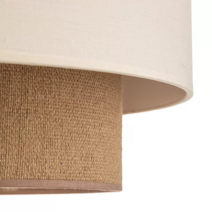 Jute Light for Living Room | Jute Ceiling light | Handmade Jute Lamp - Kala