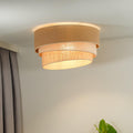 Jute Pendant Light for Hallway - Rulkia