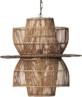 Wicker Hanging Light for Hallway - Riab