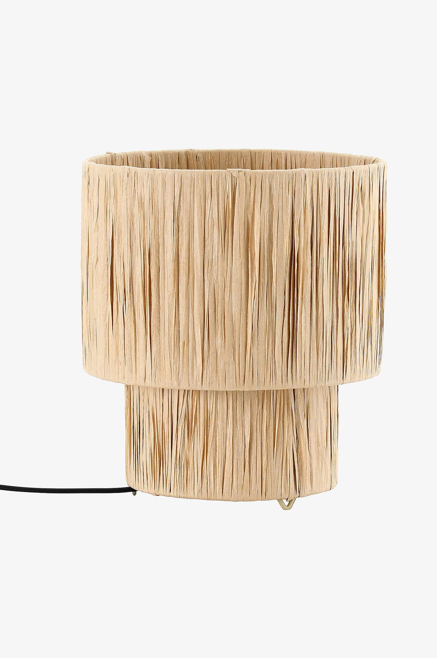 Rattan Table lamp for Living room | Bamboo Bedside table lamp | Cane Table lamp -Tanya by Akway