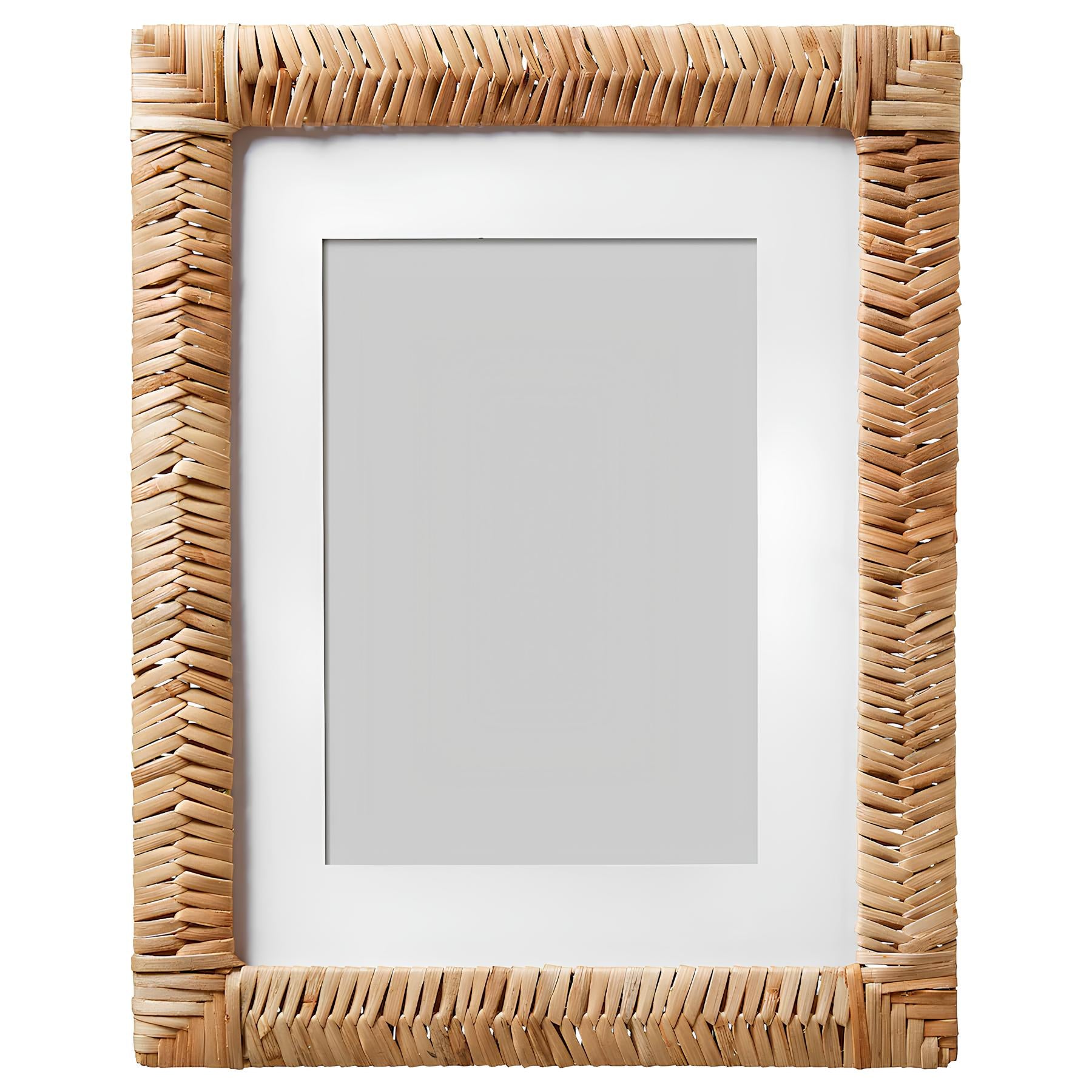 Rattan Photo Frame | Cane Photo Frame | Bamboo Photo Frame - Kimaya - Akway