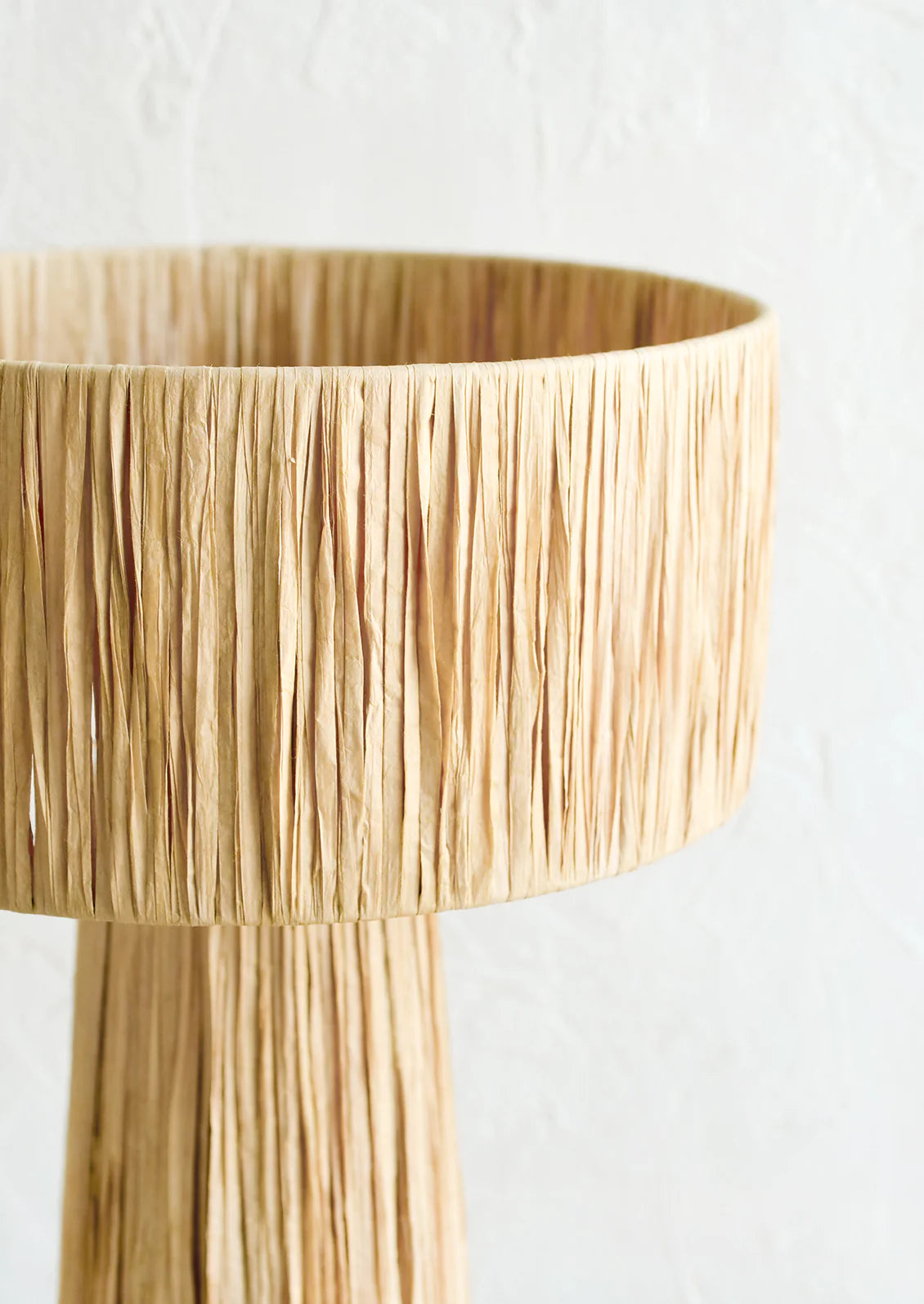 Rattan Table lamp for Living room | Bamboo Bedside table lamp | Cane Table lamp -Anaka - Akway