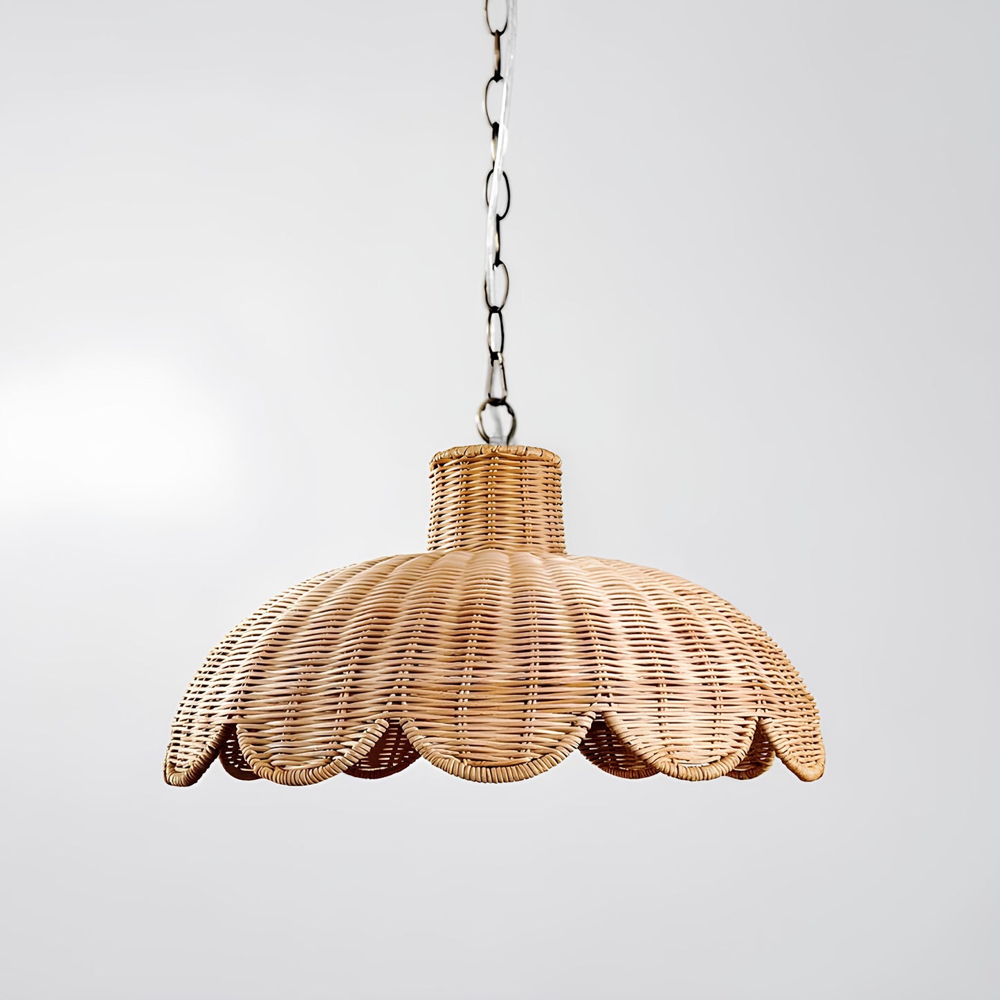 Rattan Hanging lamp for Living Room | Cane Pendant light | Wicker ceiling light - Casata