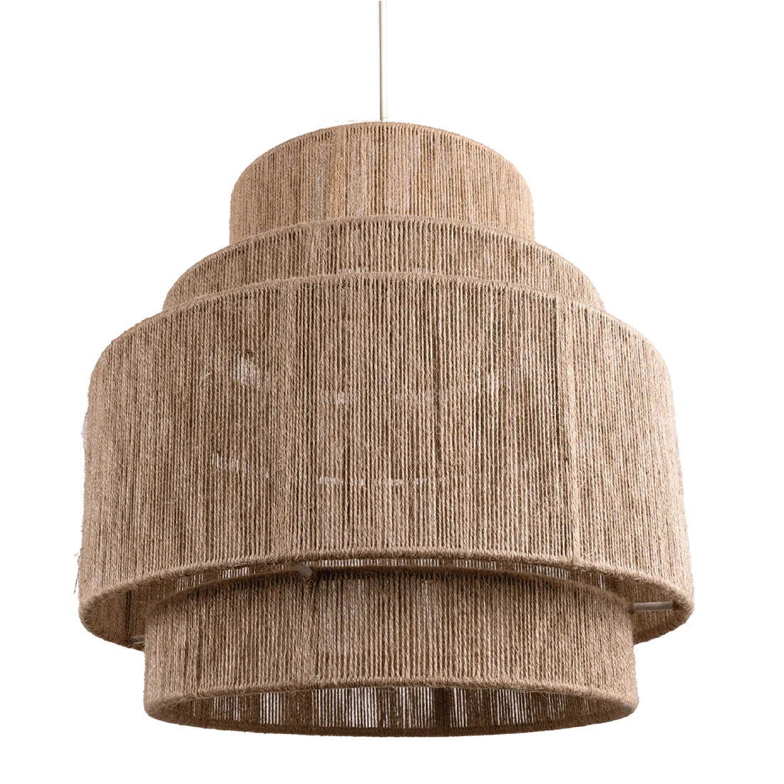 Bamboo Hanging lamp for Living Room | Rattan Pendant light | Cane ceiling light - Eenakshi - Akway